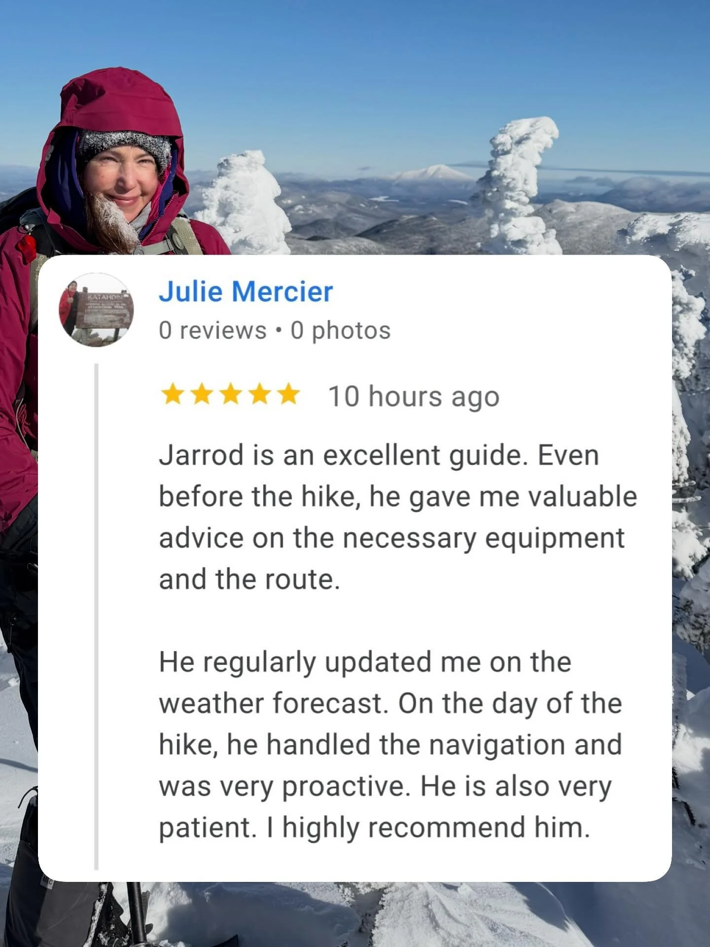 Preparation for climbing a winter high peak begins long before reaching the trailhead! We see our guests as teammates, and each of us should be well-versed on what to expect out in the mountains. It gives our team a higher chance for a successful sum