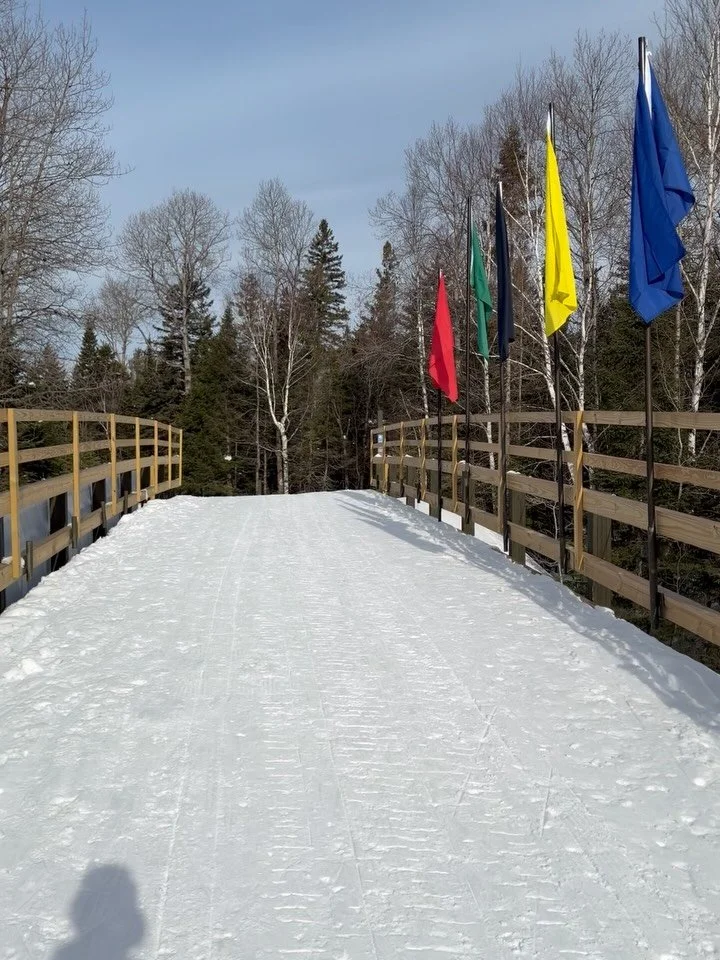 Spent another fine day with @andymack.97, this time exploring the many miles of trails at @vanhoevenberg! Grooming was top-notch, which was a nice change from some of the slog of the Jackrabbit yesterday. Skiing 18 miles made for a full day! 😮&zwj;?
