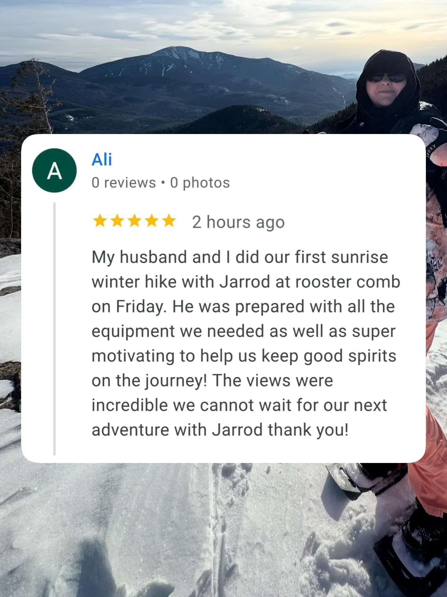 Honored to help @bigbrando66 and @alexandriajzonge kick off their big goals in big mountains! We had a blast rising before the sun! 🙌