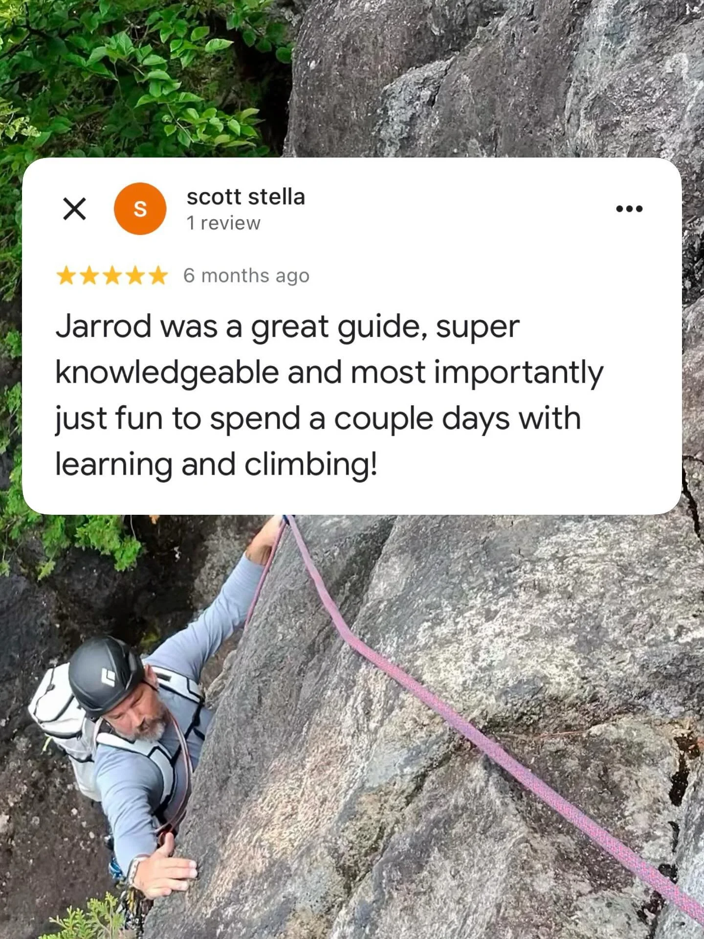 Getting to spend multiple days with a client is always just the best! We can learn so many skills, and them put into practice on real climbs. Rock season is nearly here. Time to get your sessions booked!