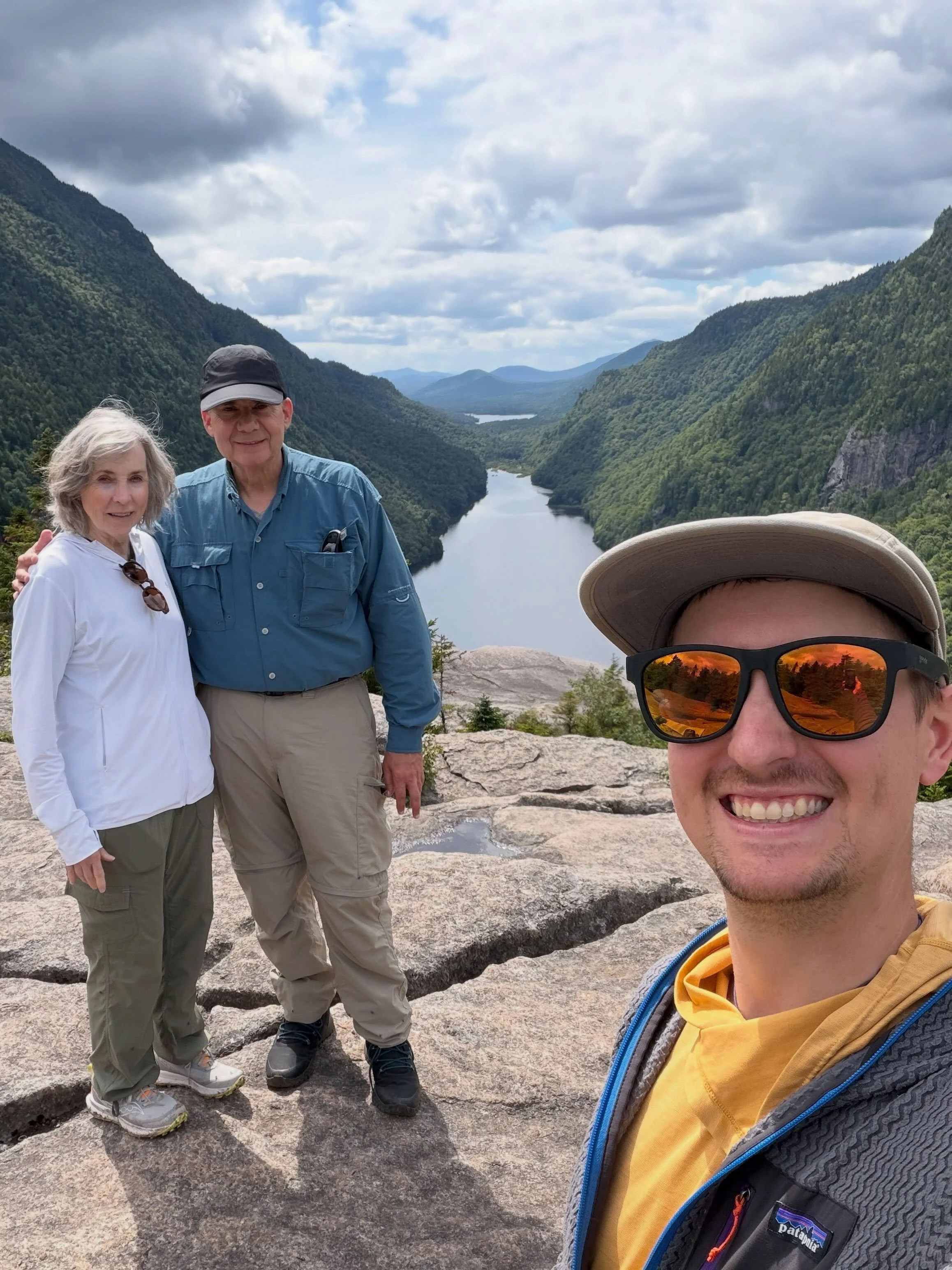 Michael and Lynn had to cancel their trip out to Glacier National Park due to wildfire smoke and decided to come check out Lake Placid instead. Of course I had to show them one of the Adirondack&rsquo;s very best views! We got to see lots of wildlife