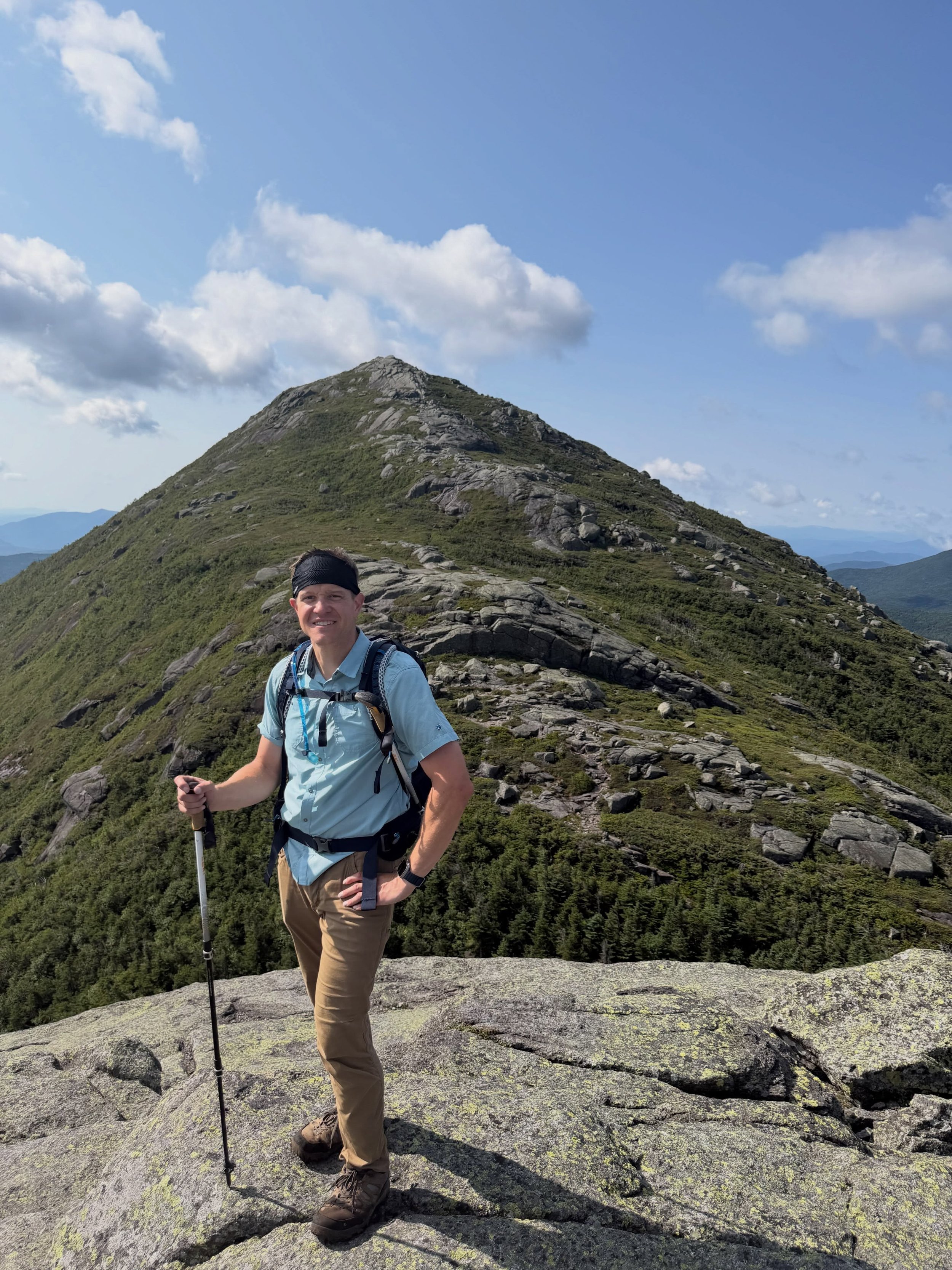 Can&rsquo;t keep these legs from hiking! 🥾 Today was a perfect day for Haystack with incredible 360&deg; visibility. David knocked it out of the park for his 7th high peak, cruising through the 18 miles. Excited to go back out with him (and the rest