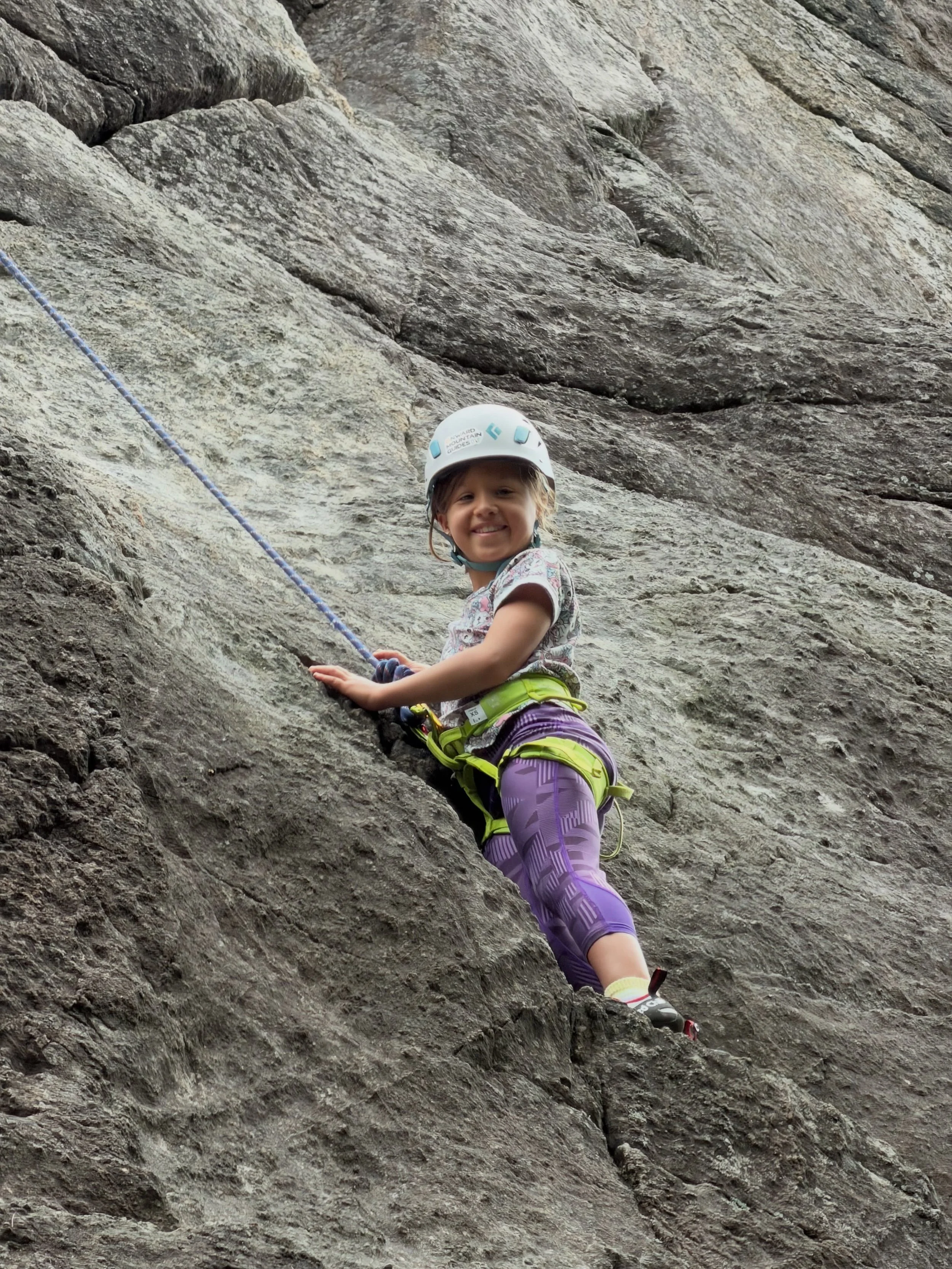 Another awesome family climbing day at King Philips Spring Wall! It&rsquo;s incredible what you can do when you set your mind to it. The whole family climbed out the cliff on their first day of outdoor rock, culminating in the 5.8 gem, Springtime!