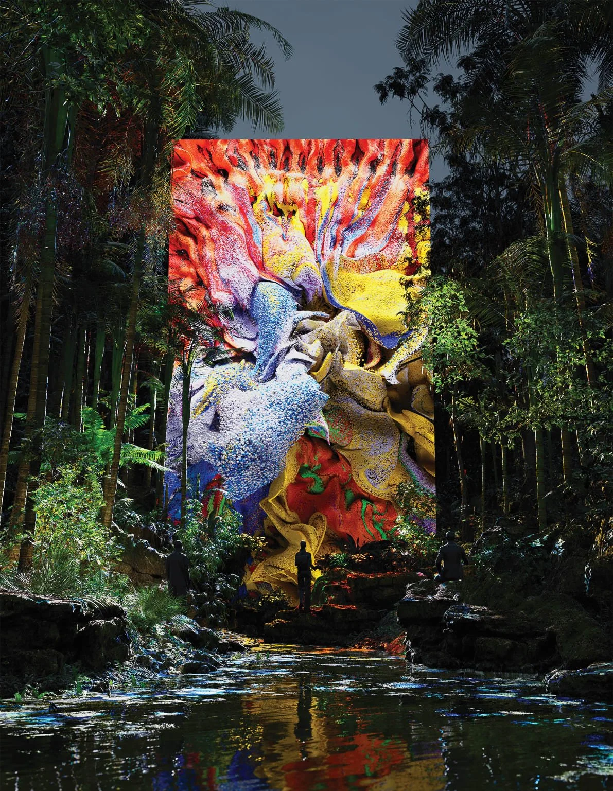 WINDS OF YAWANAWA
Arte digital generativa em NFT
Produção e mediação intercultural:
· facilitação da parceria entre Refik Anadol Studio e Instituto Nixiwaka
· assessoria em acordos e contratos
· coordenação logística
· acompanhamento de todas as etap