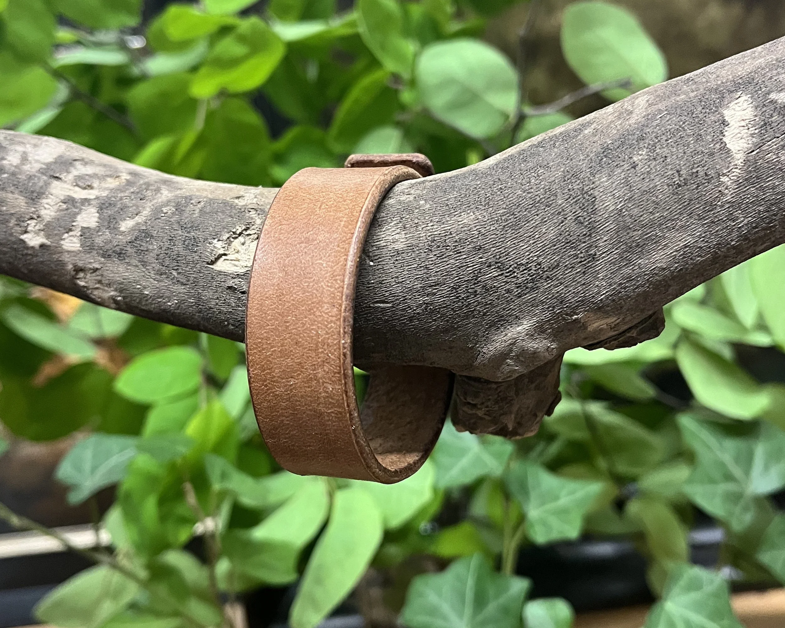 Leather Wrist Strap - Brown