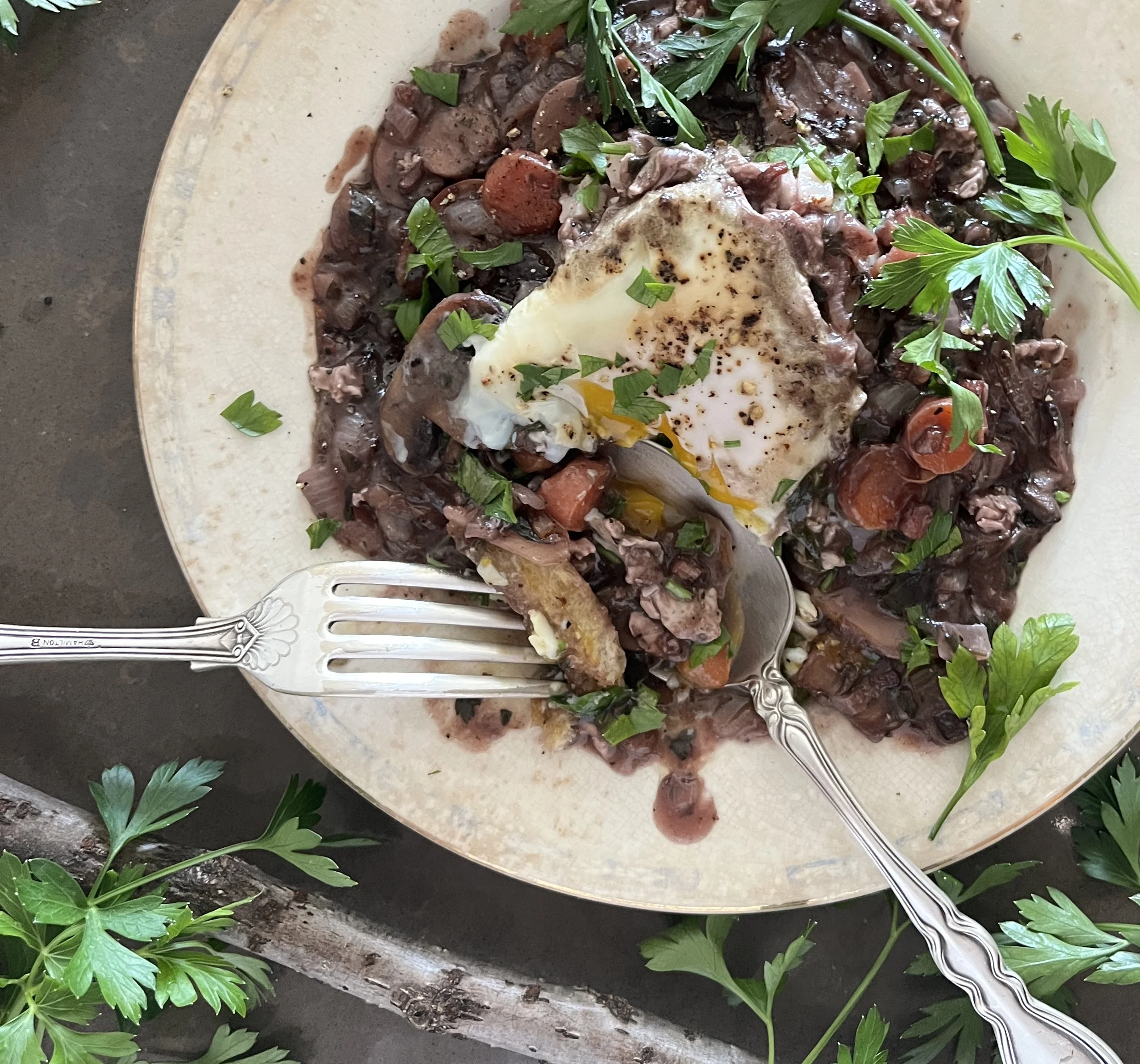 Oeufs en Meurette