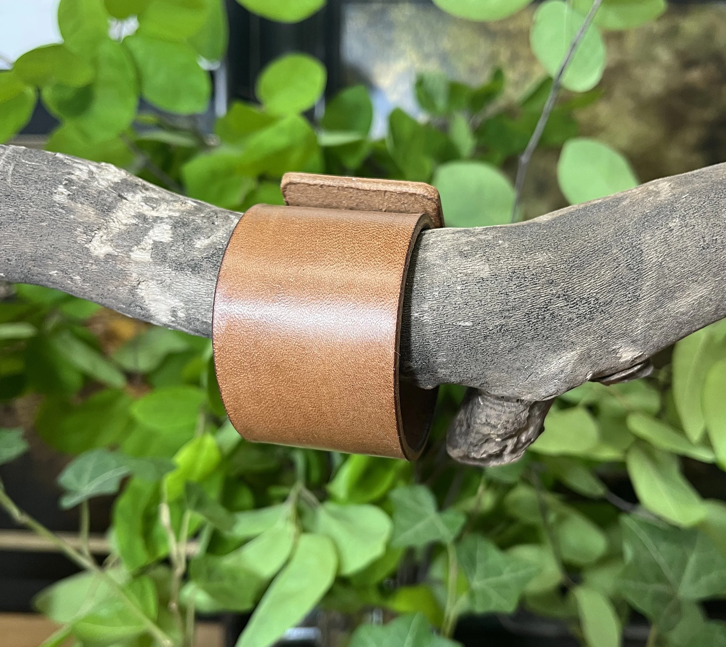 Leather Cuff - Brown
