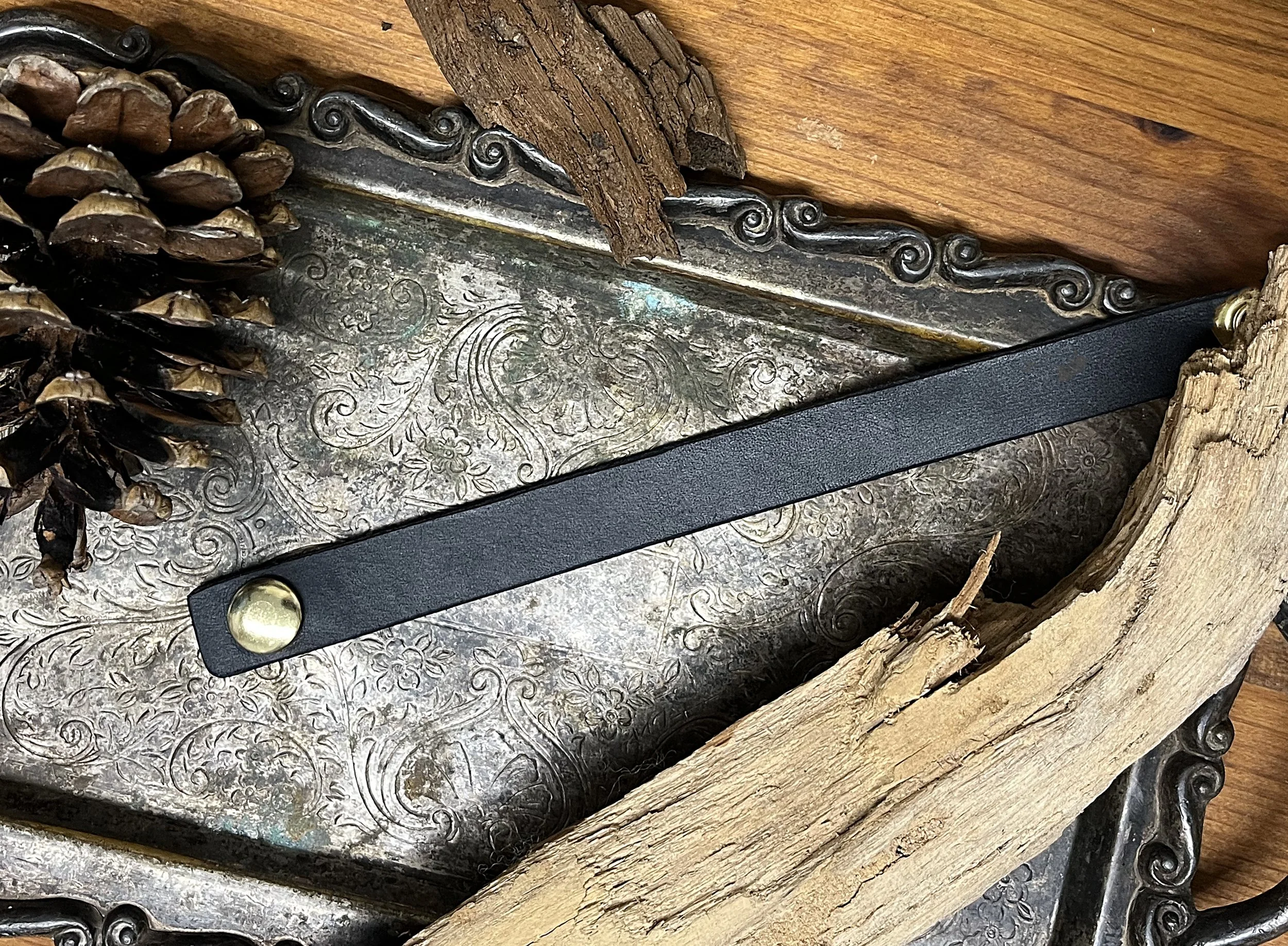 Leather Snap Bracelet - Dressage