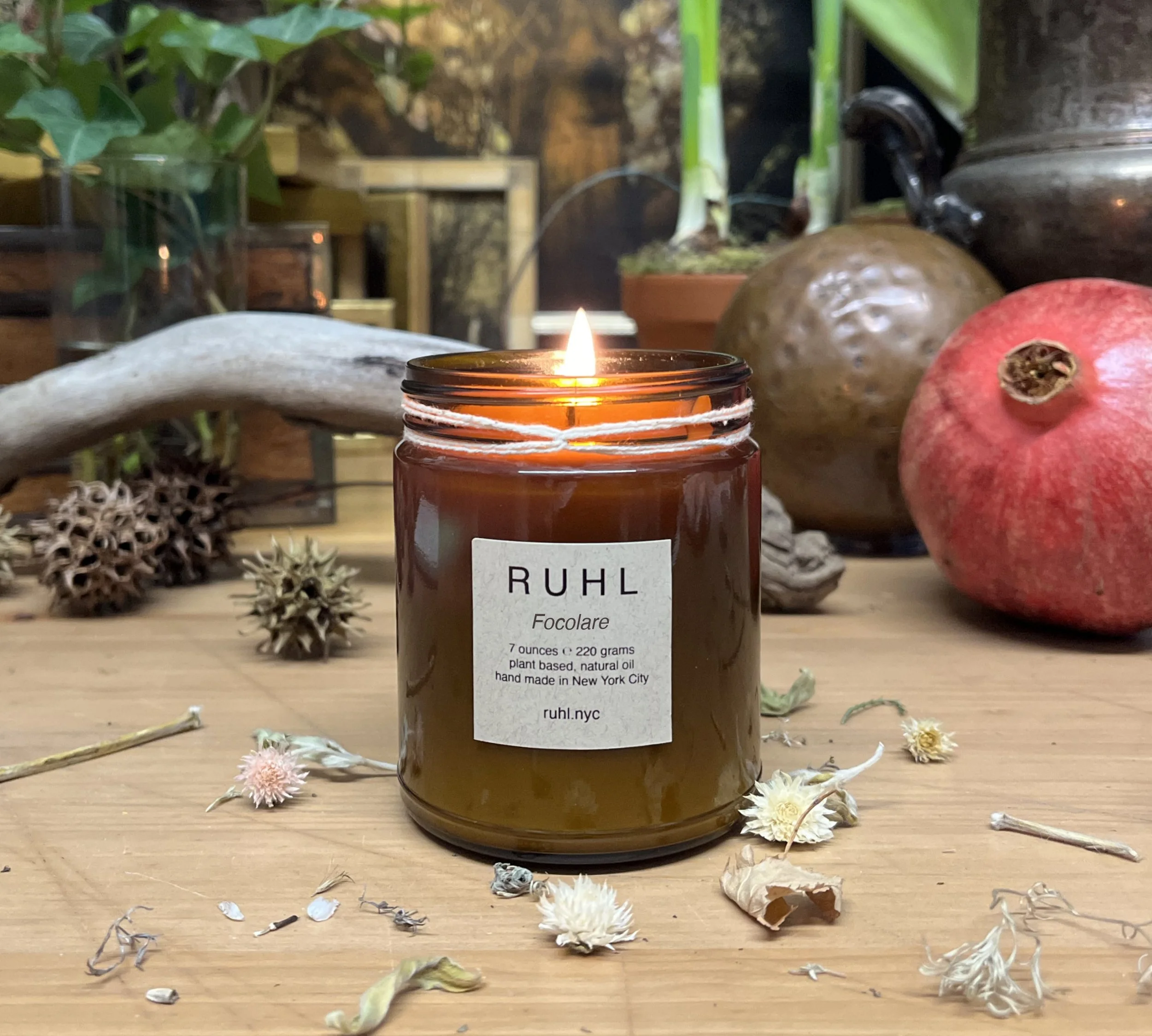 R U H L - Focolare Candle