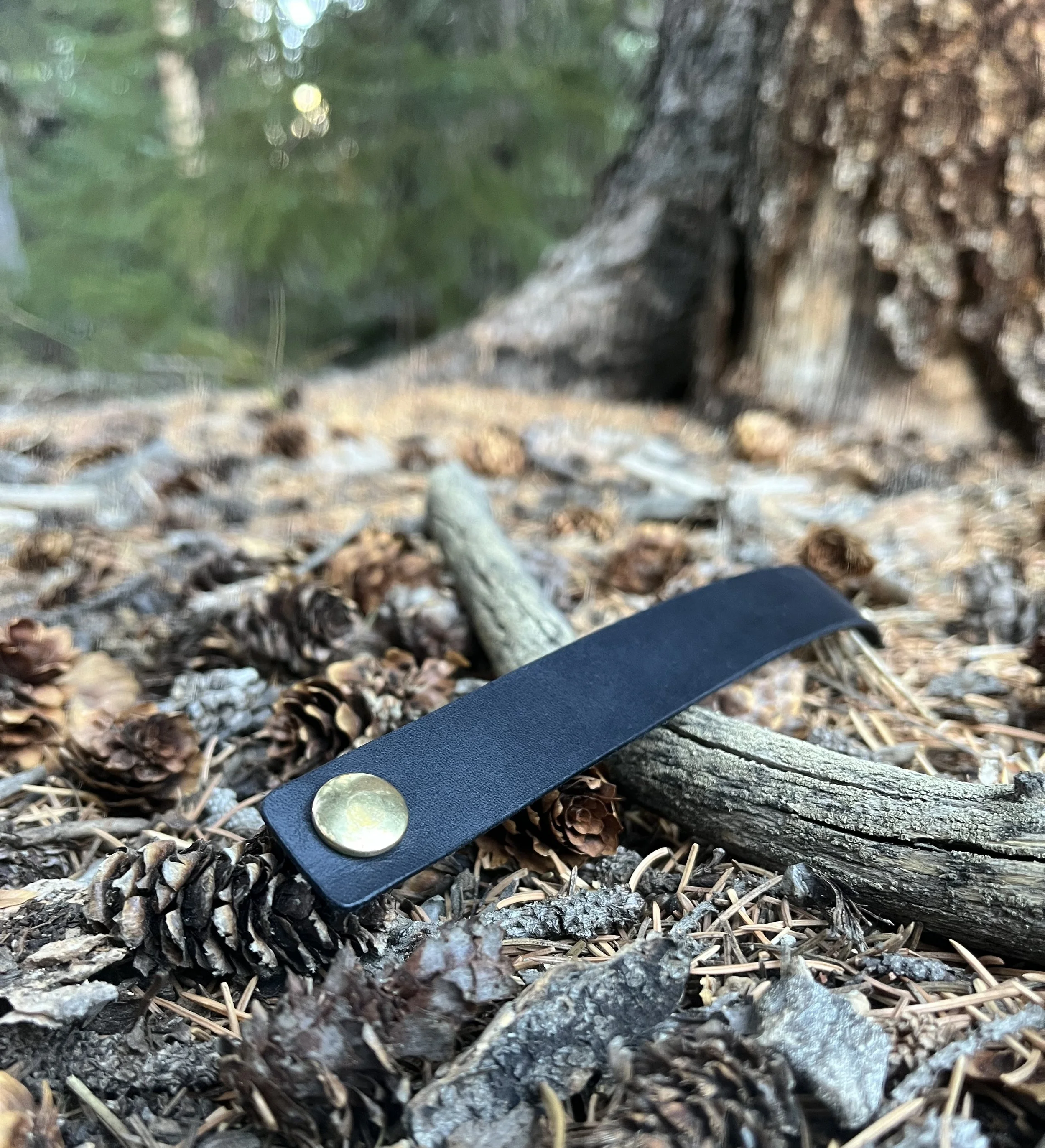 Leather Snap Bracelet - Dressage