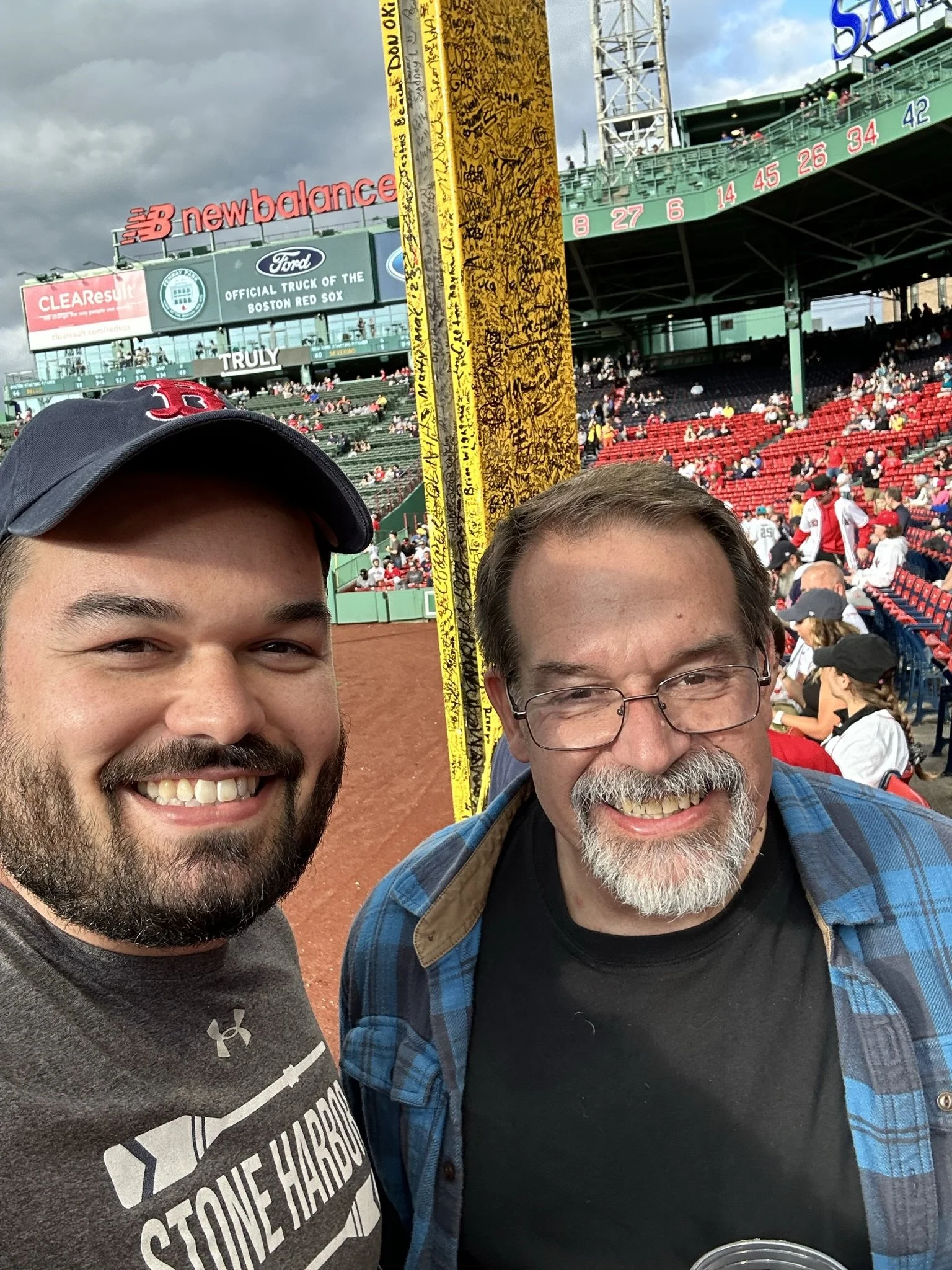 Jon and Brian at a Red Sox game on Father's Day 2023.

Submitted by Madeline Belknap