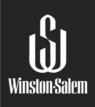 Winston Salem logo with stylized initials WS above the name
