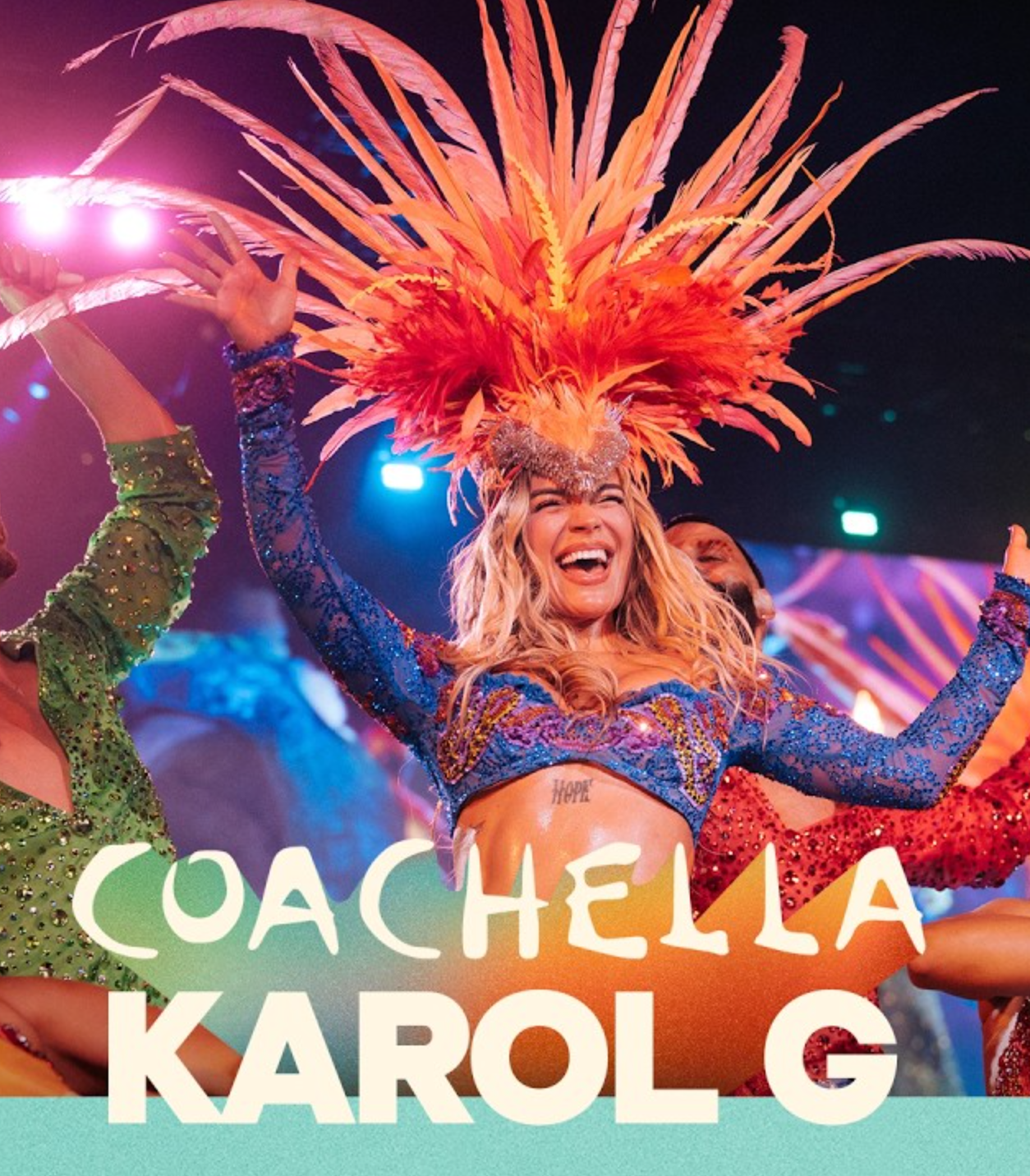 Karol G at Coachella