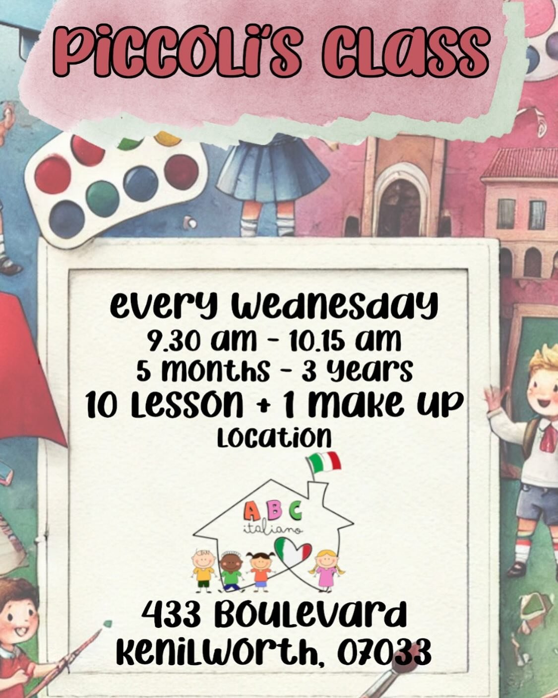Italian babies class🇮🇹 starting soon&hellip;.www.abcitaliano.com