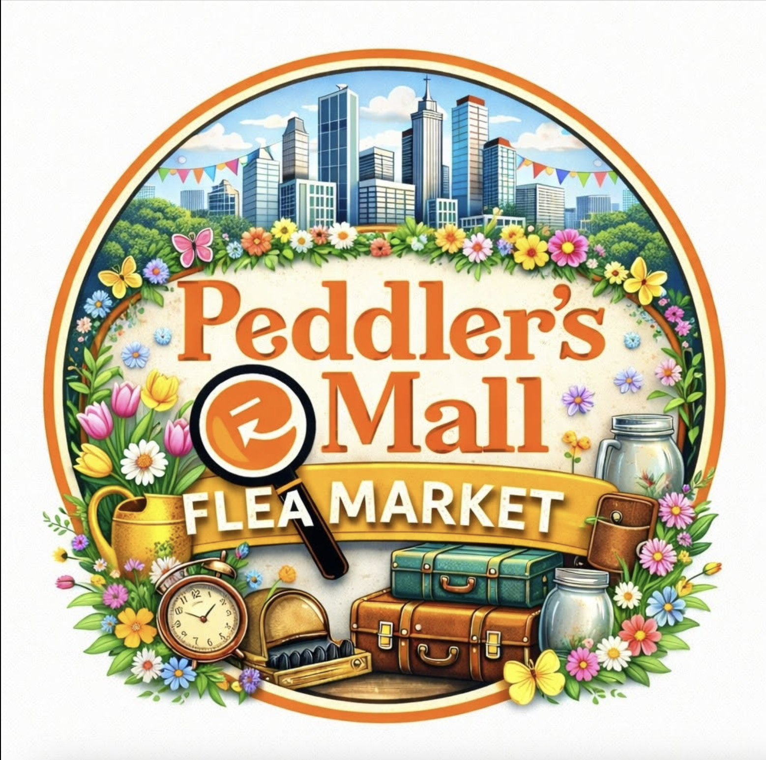 Booth at Peddler’s Mall Outdoor Event
