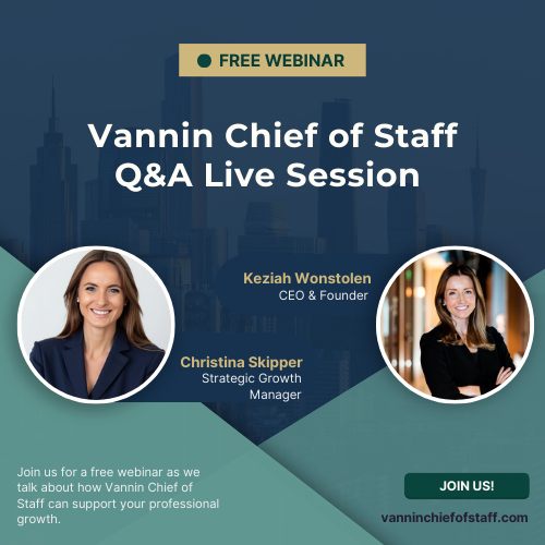 🎉 Vannin Chief of Staff Q&A Live Session 🎉
