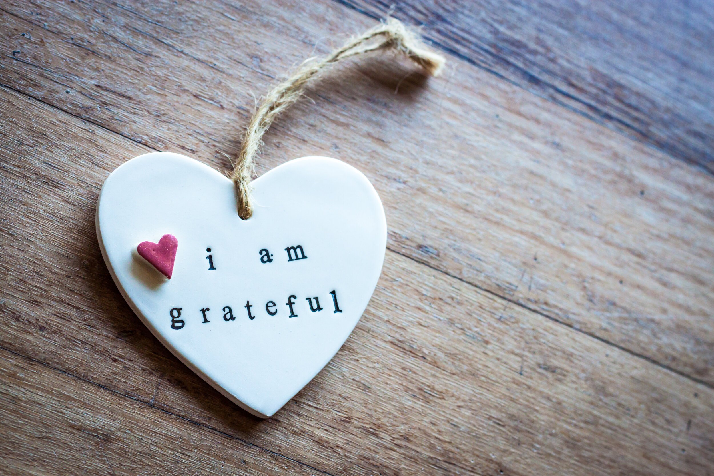 IN GRATITUDE