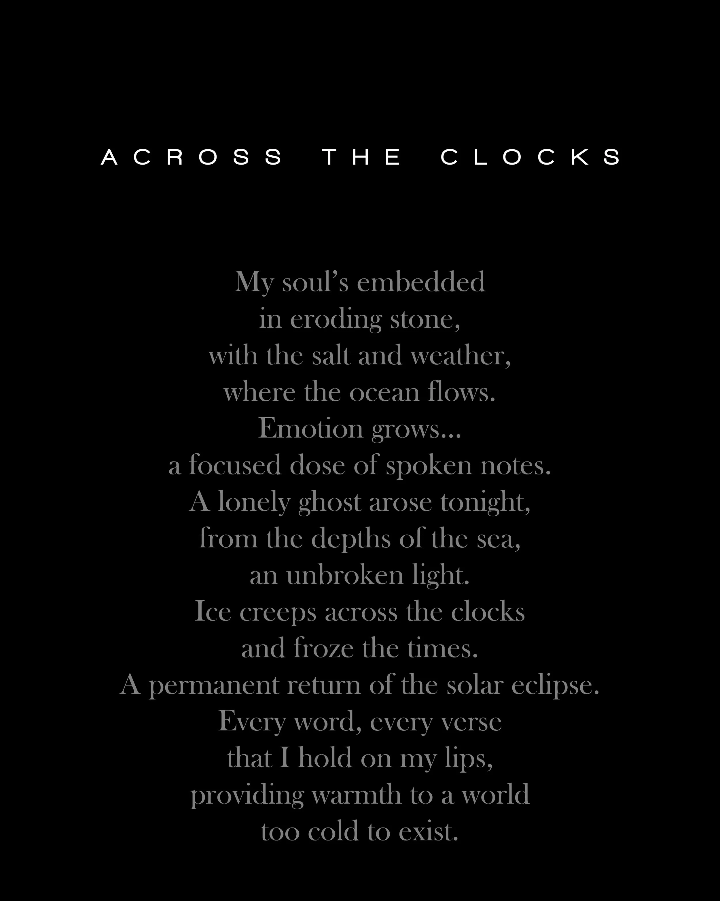 across the clocks poetry.jpg