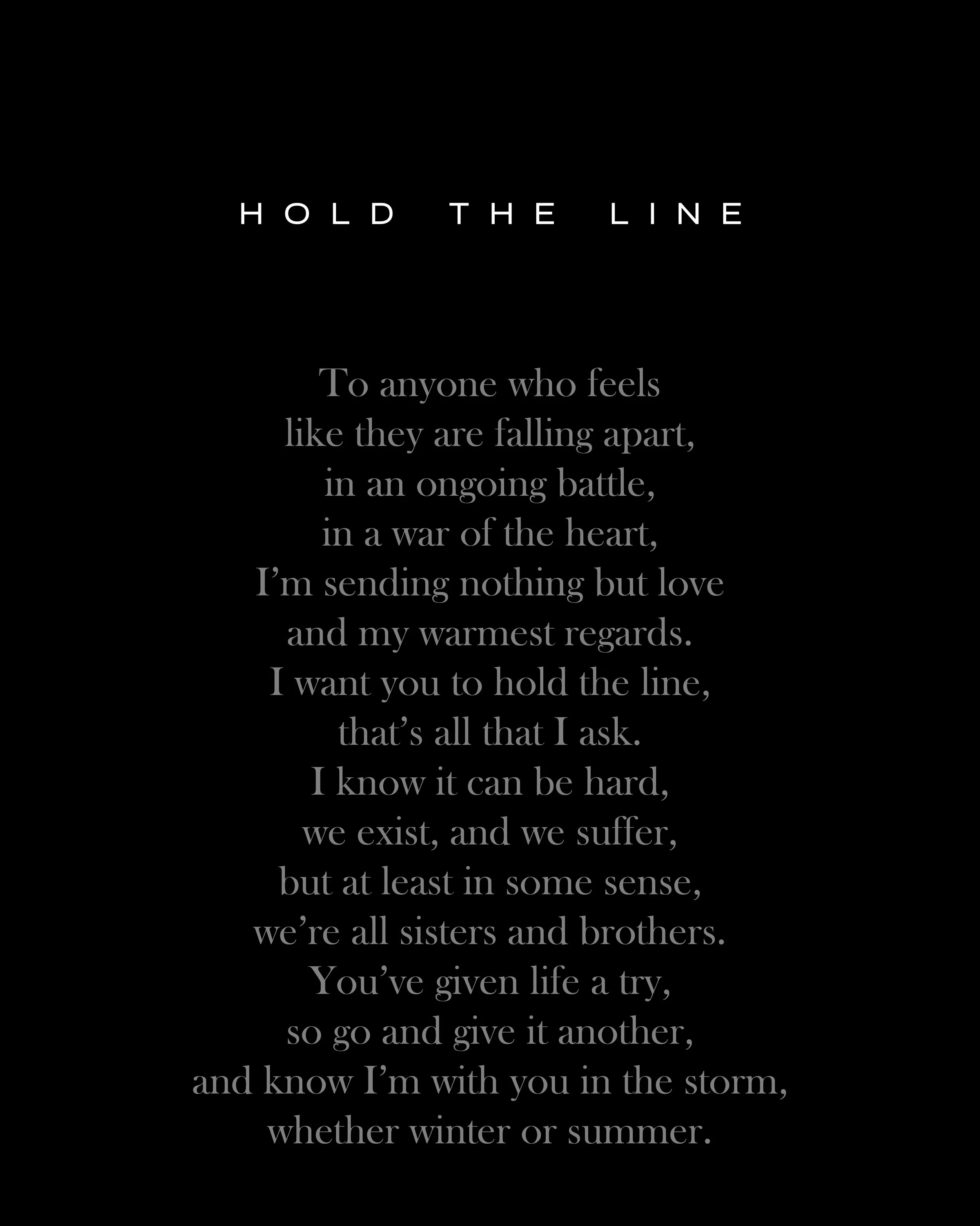 hold the line poetry.jpg