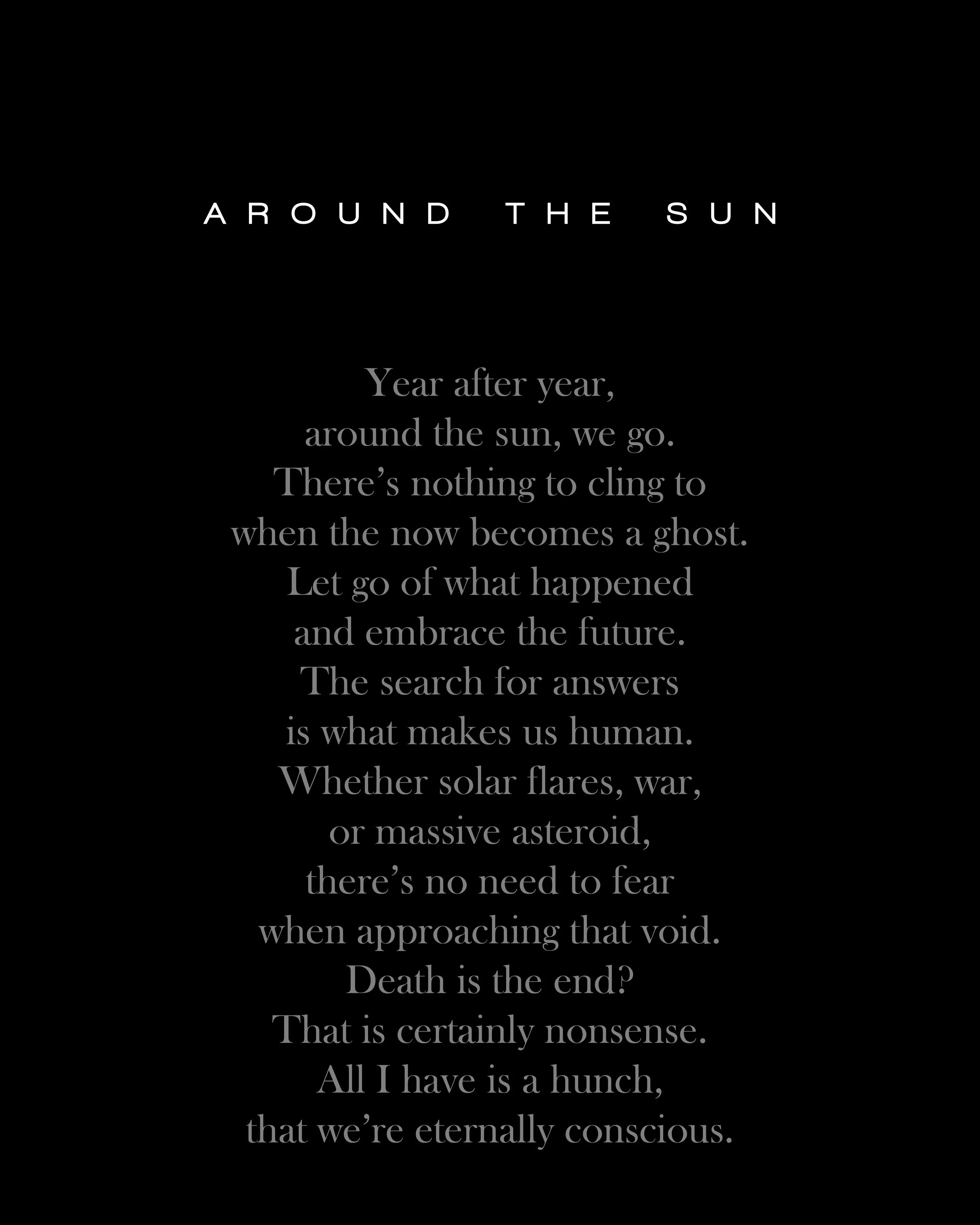 around the sun poetry.jpg