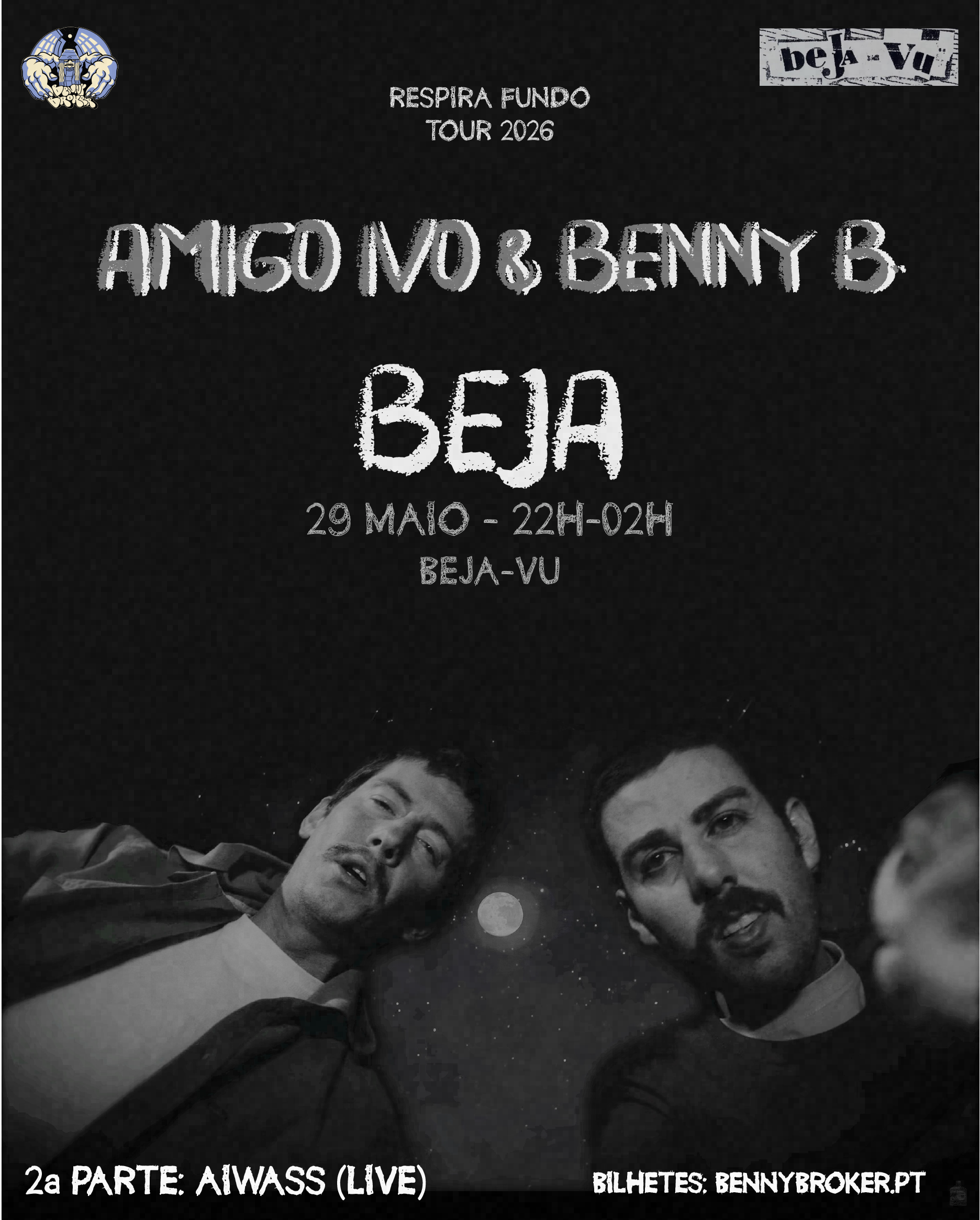 AMIGO IVO & BENNY B. - RESPIRA FUNDO TOUR 2026