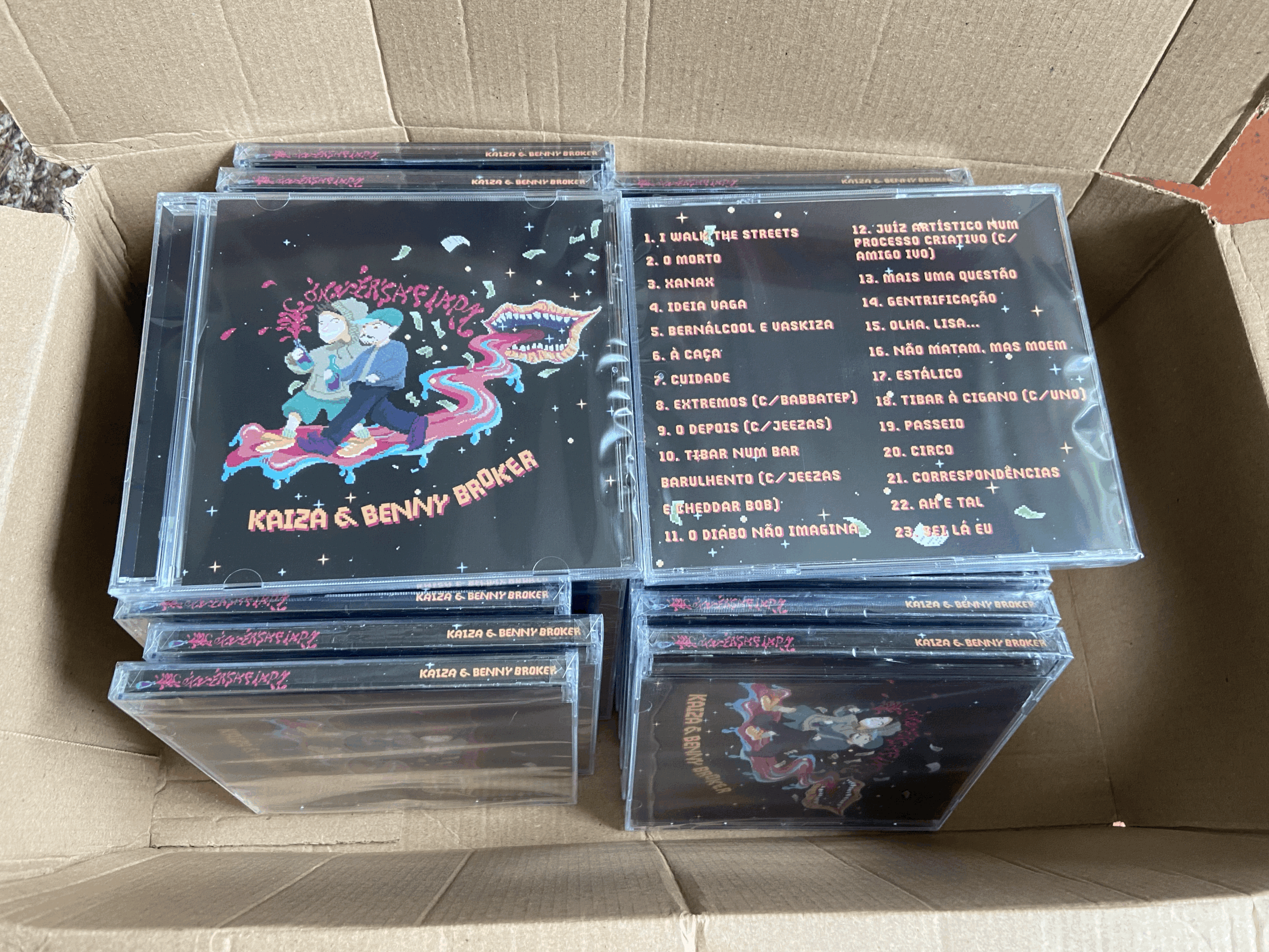 CD Conversa Fiada - Kaiza & Benny B.