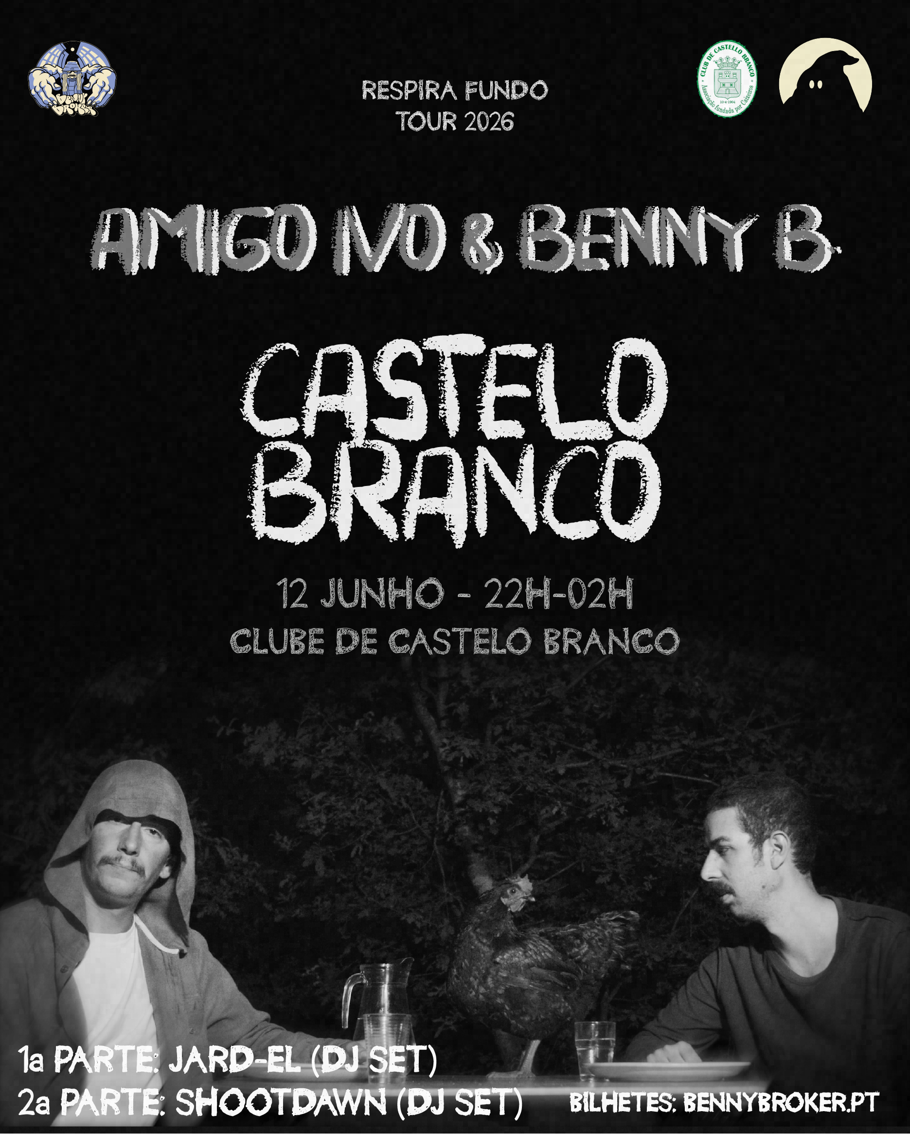 AMIGO IVO & BENNY B. - RESPIRA FUNDO TOUR 2026
