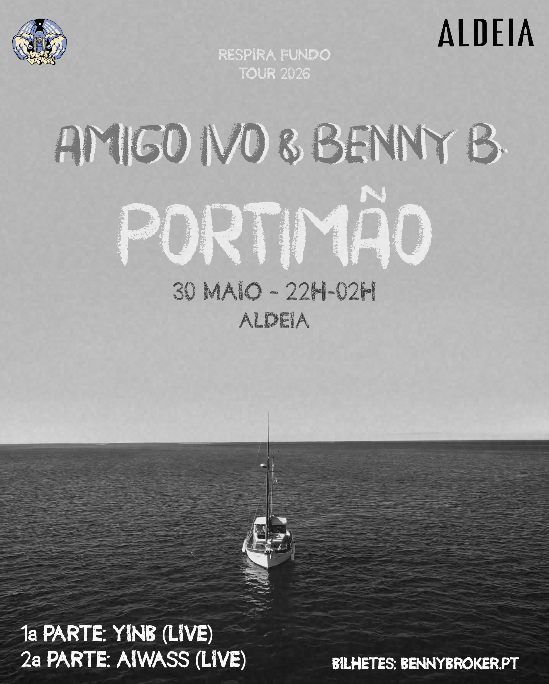 AMIGO IVO & BENNY B. - RESPIRA FUNDO TOUR 2026