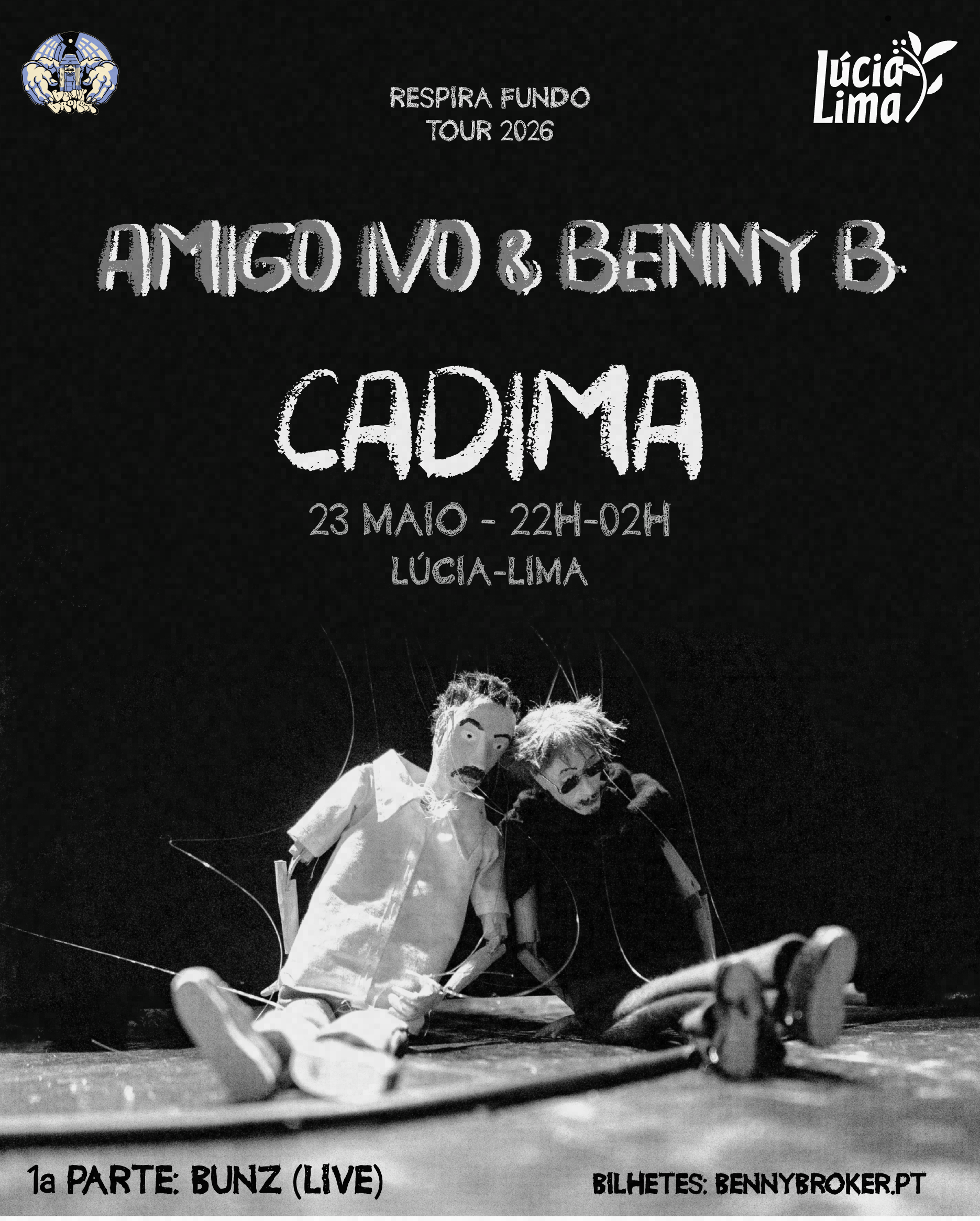 AMIGO IVO & BENNY B. - RESPIRA FUNDO TOUR 2026