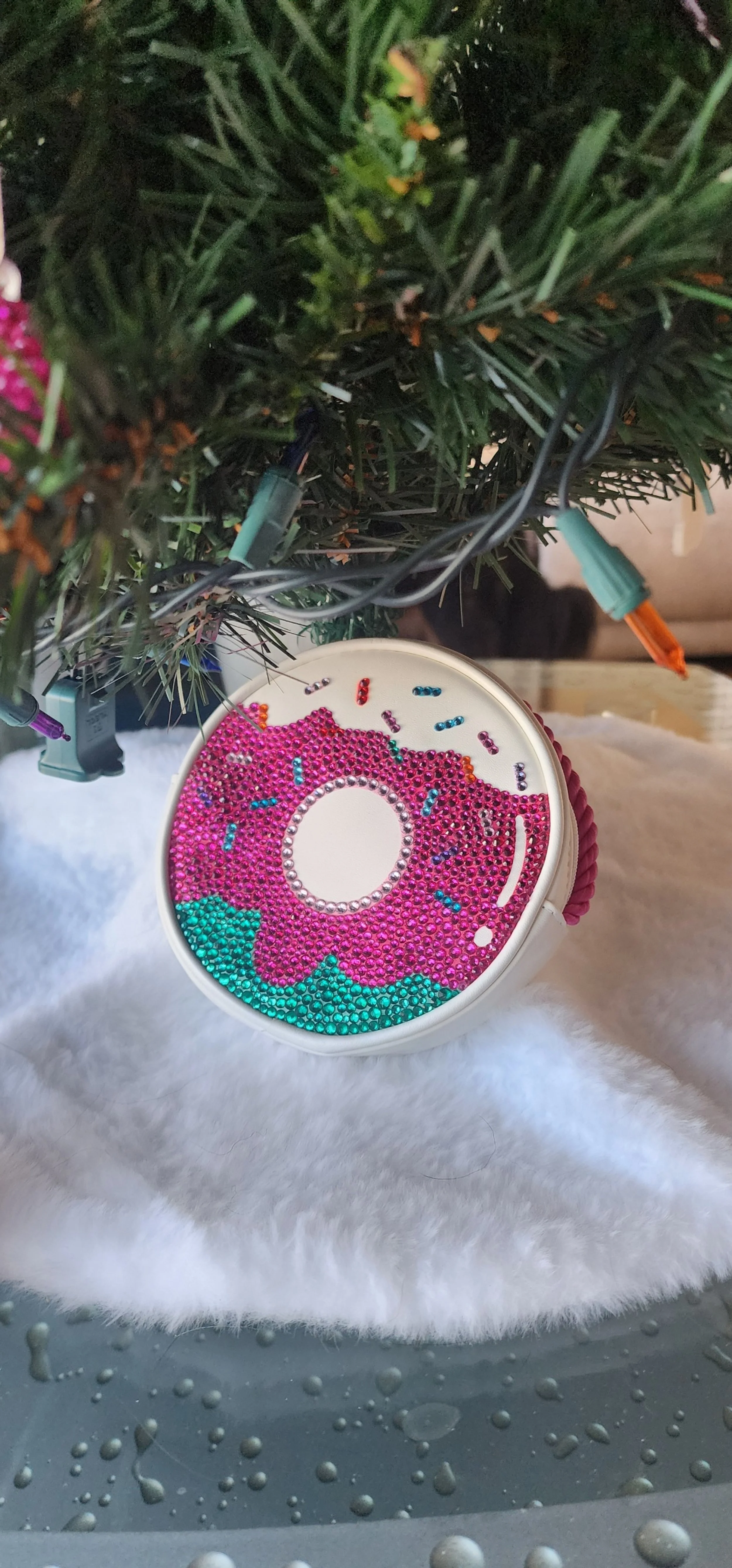 Bling Donut Purse Ready To Ship
