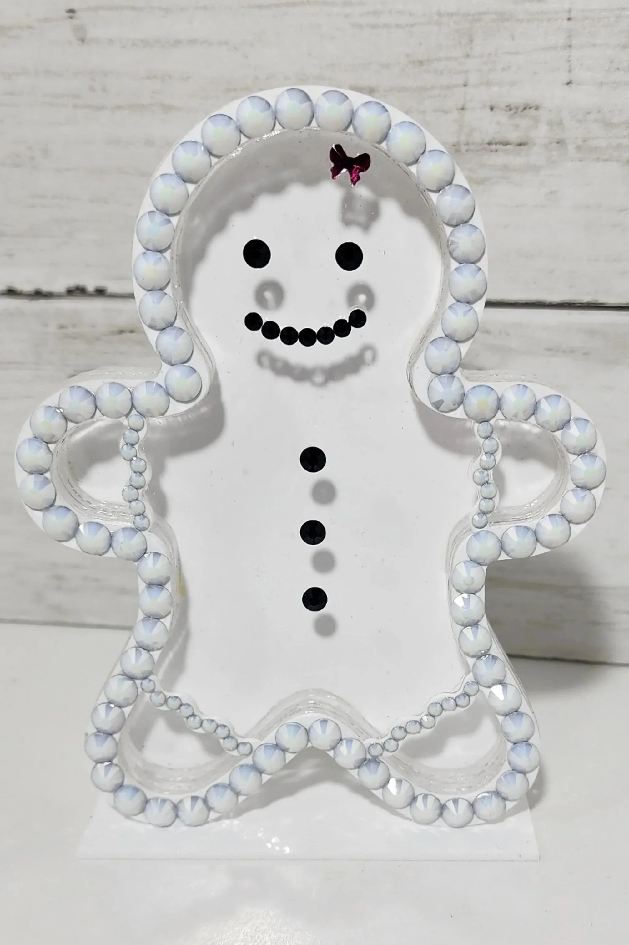 Acrylic Gingerbread 6" Fillable Craft Kit