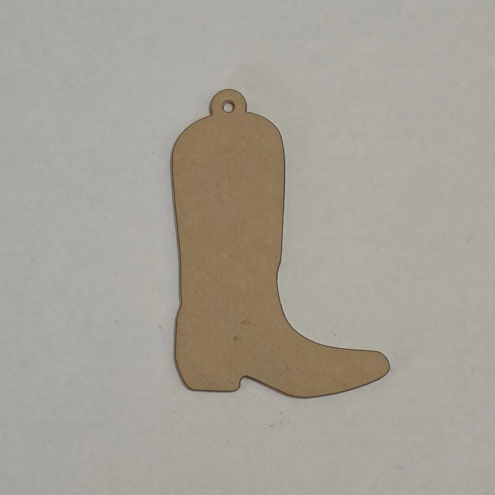 Acrylic Keychain Cowboy Boot Blank