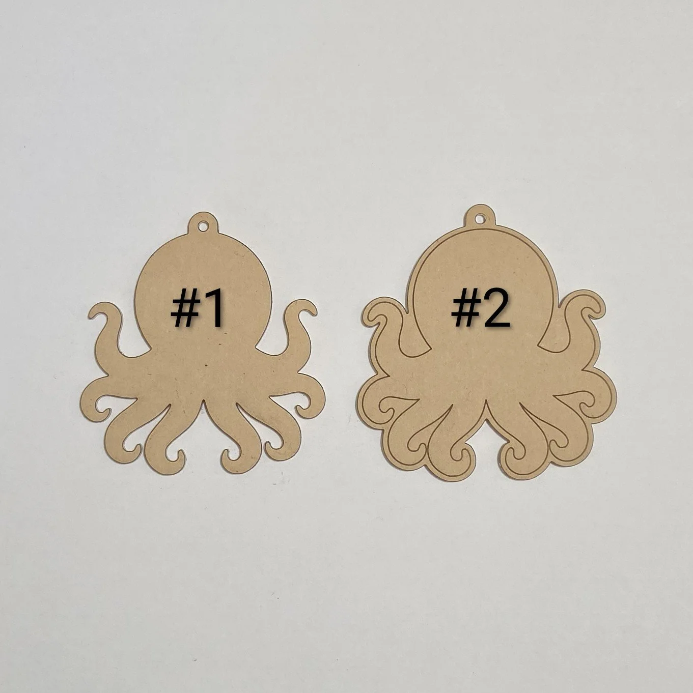 Acrylic Keychain Octopus Shape Blank