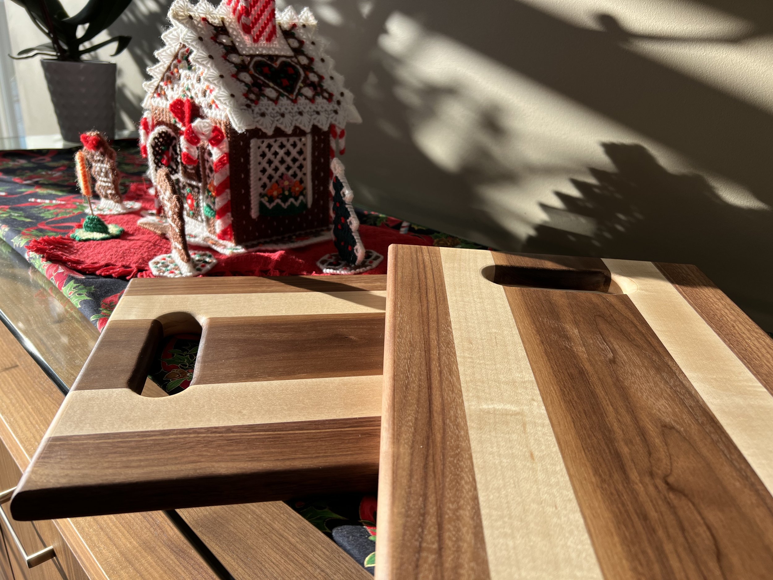 christmas cutting board