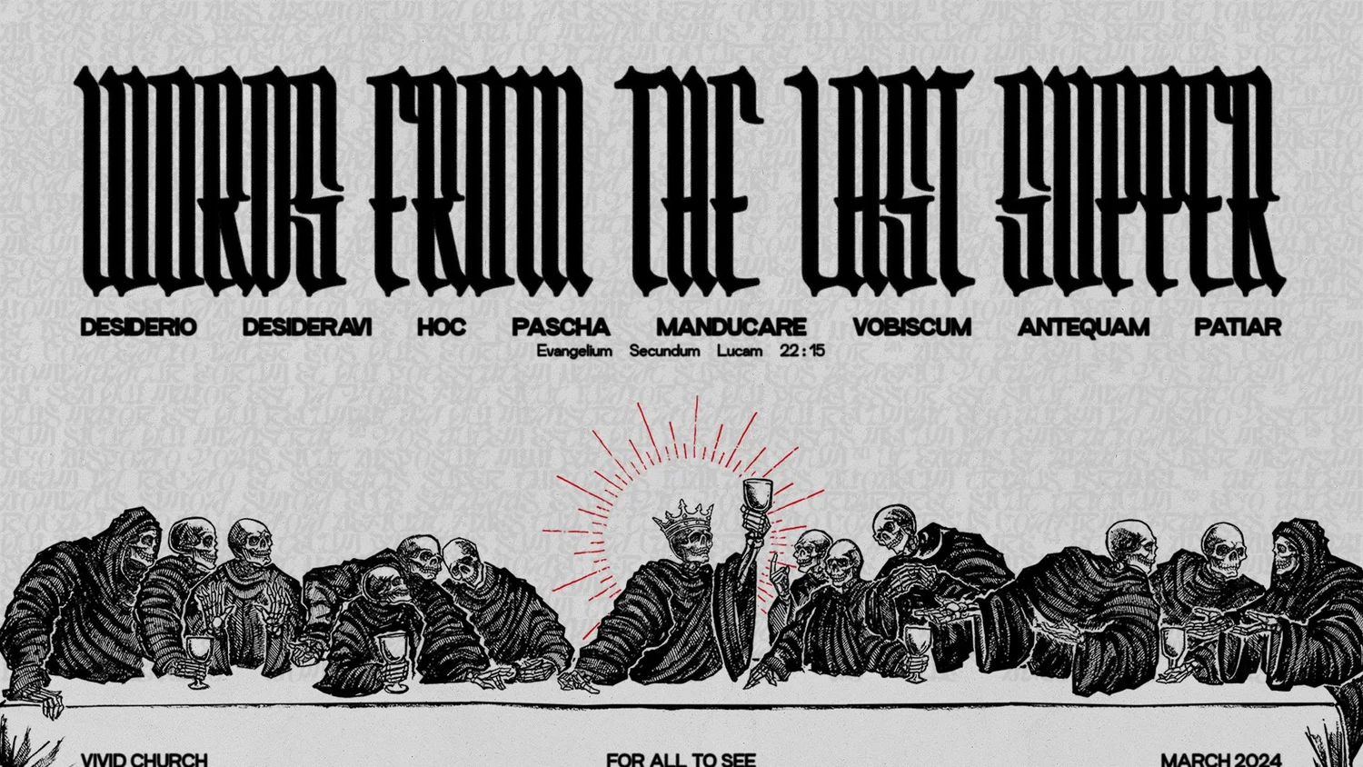 Words From the Last Supper key art