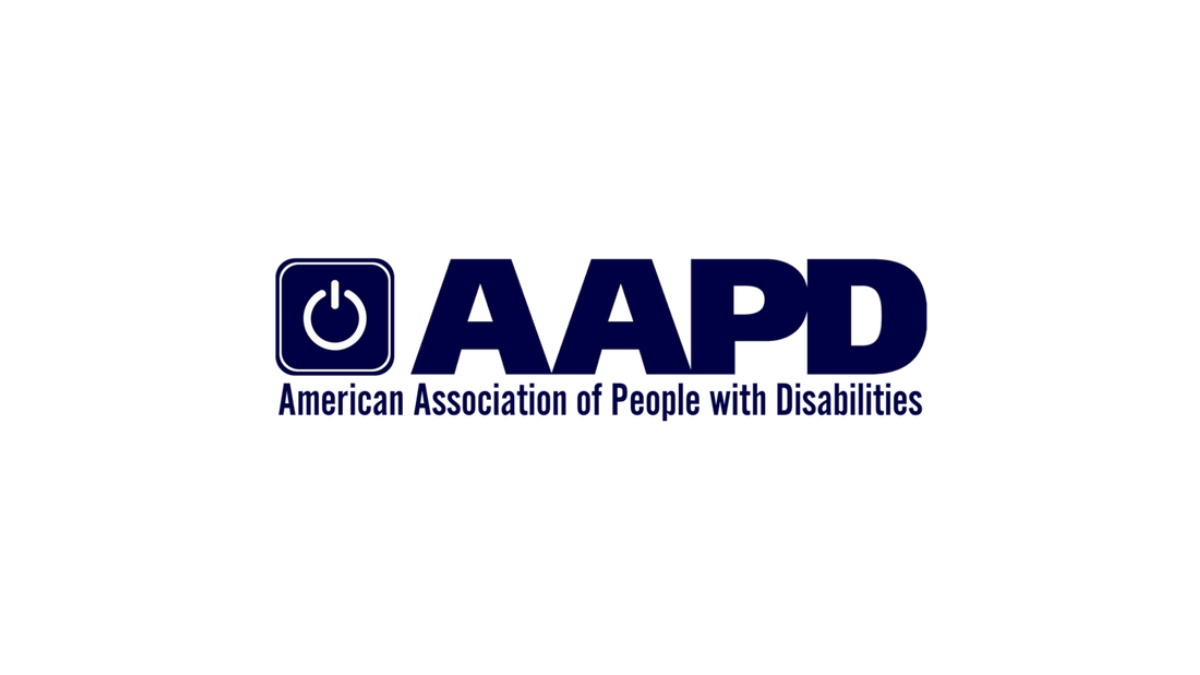 American Association of People with Disabilities. AAPD logo.