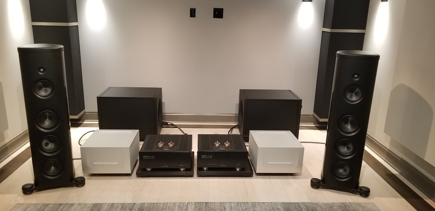 Berning Hi Fi One 845 ZOTL amplifier in Virginia