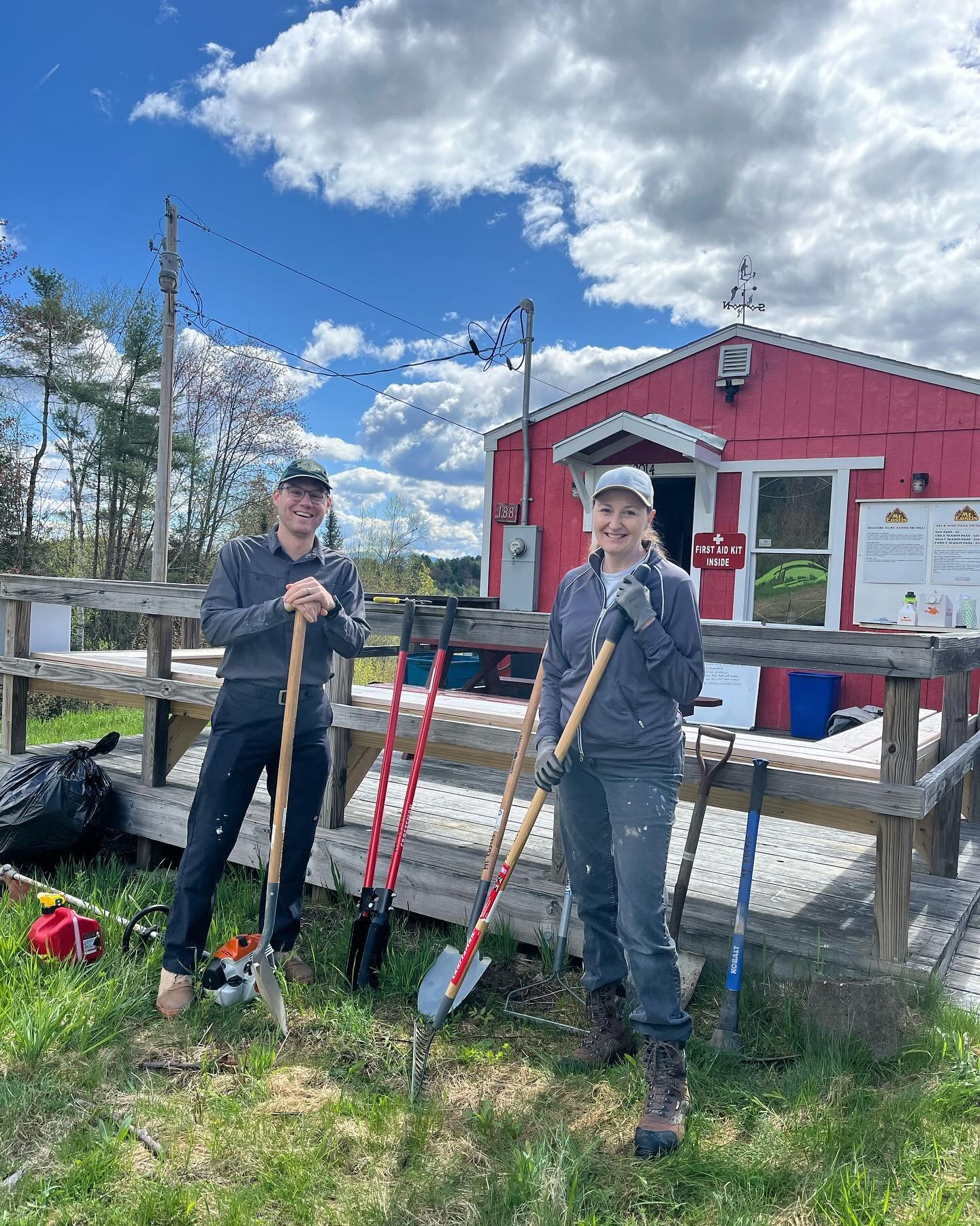 Small but mighty turnout for our spring clean up today. We got a lot done and are now ready for the next season.
Next up? Our Annual Meeting on Monday May 20th at 6pm at @reklisbrewing All are welcome to come and hear about what we have going on. W
