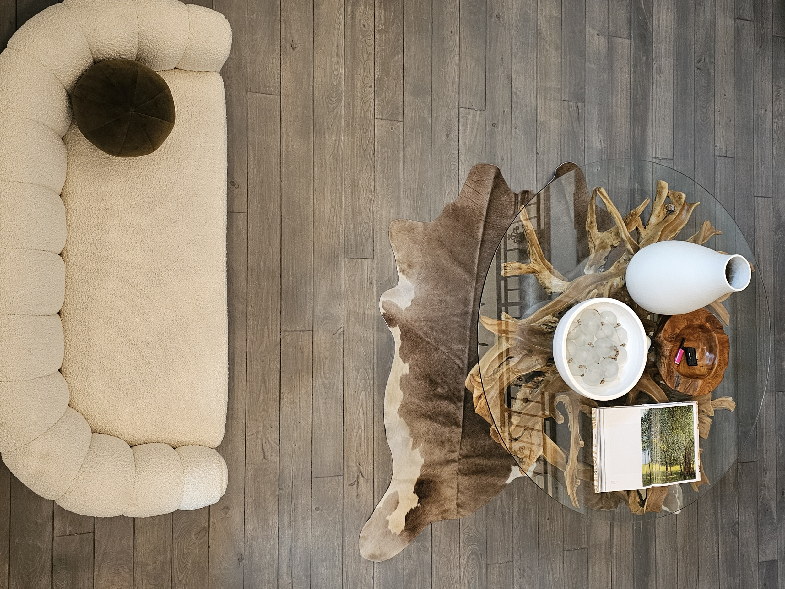 Ariel view of Main Foyer