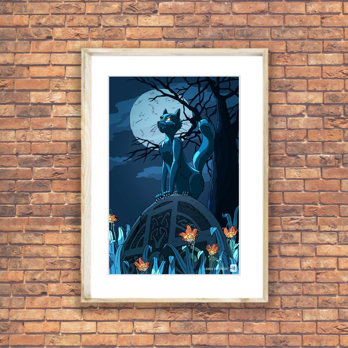 Art Print insitu Portrait_Cat Sidhe.jpg