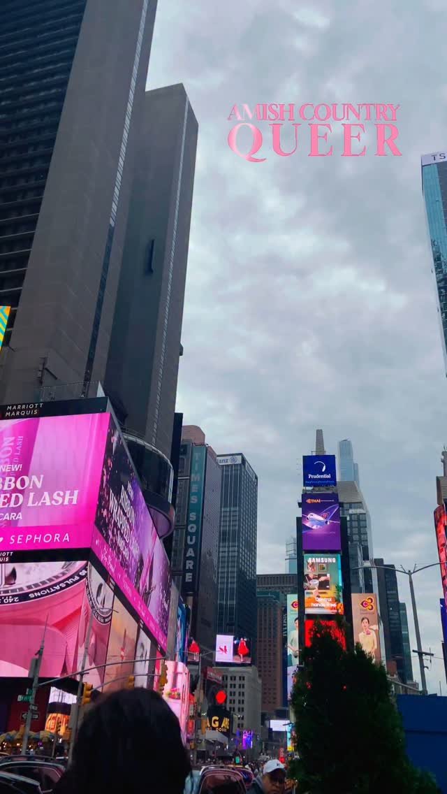 AMISH COUNTRY QUEER is traveling! Sticker found in Times Square 🗽 Wanna leave your mark? You can get our stickers on our Seed&Spark campaign!
Thank you to everyone who has been tagging their @AmishCountryQueer pics & experiences. This film