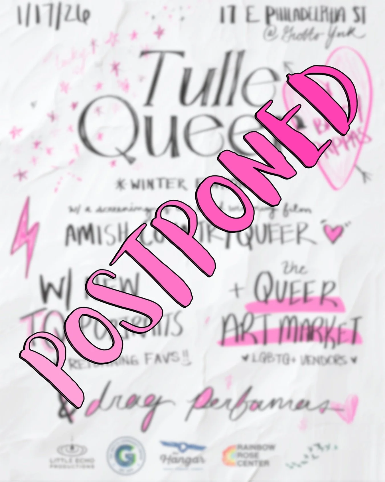 We&rsquo;ve made the difficult decision to postpone our upcoming event. Due to unforeseen circumstances, we feel we wouldn&rsquo;t be able to deliver the experience that are incredible vendors, performers, partners, and attendance truly deserve.

A h