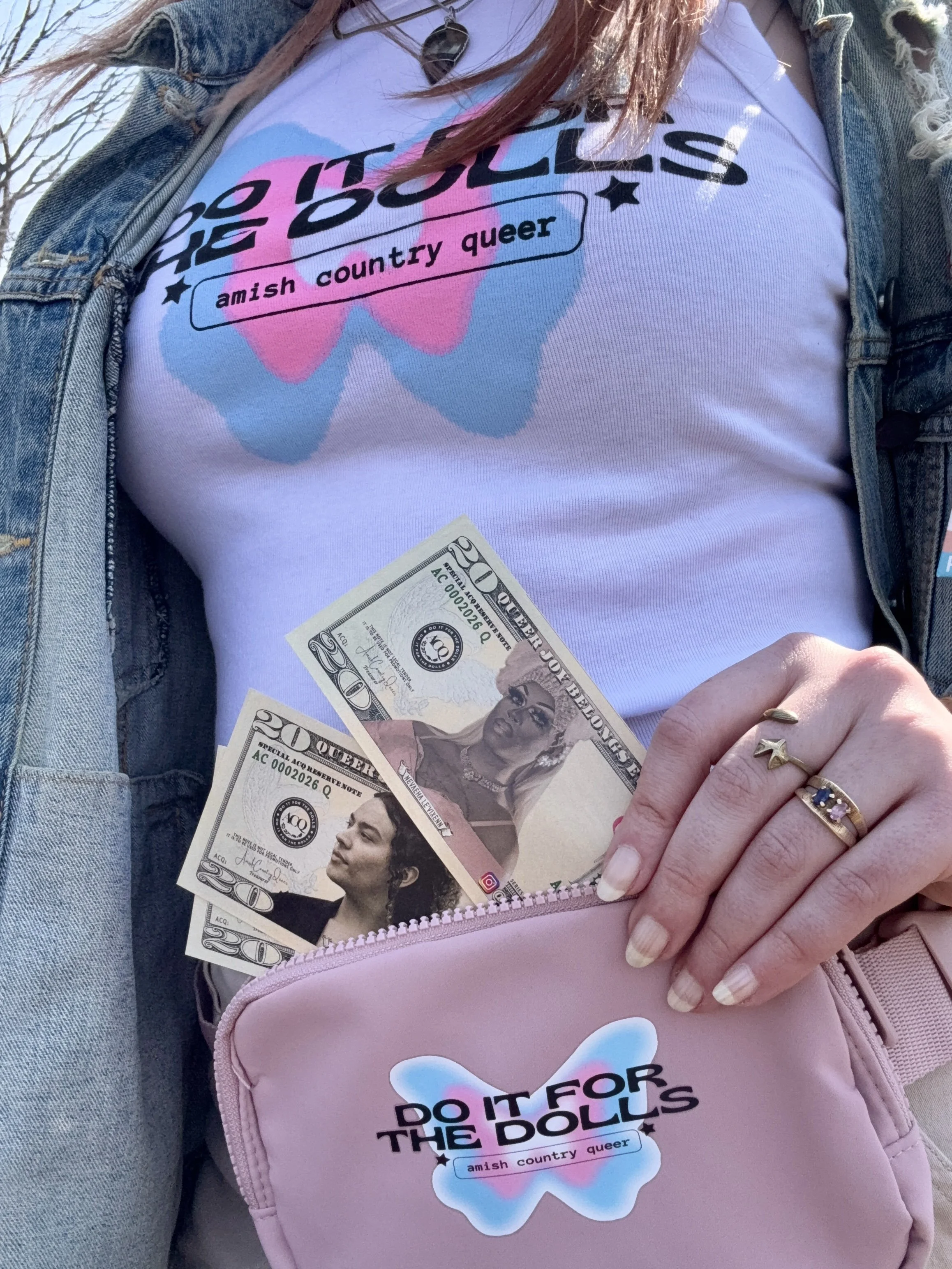 AMISH COUNTRY QUEER sticker pack