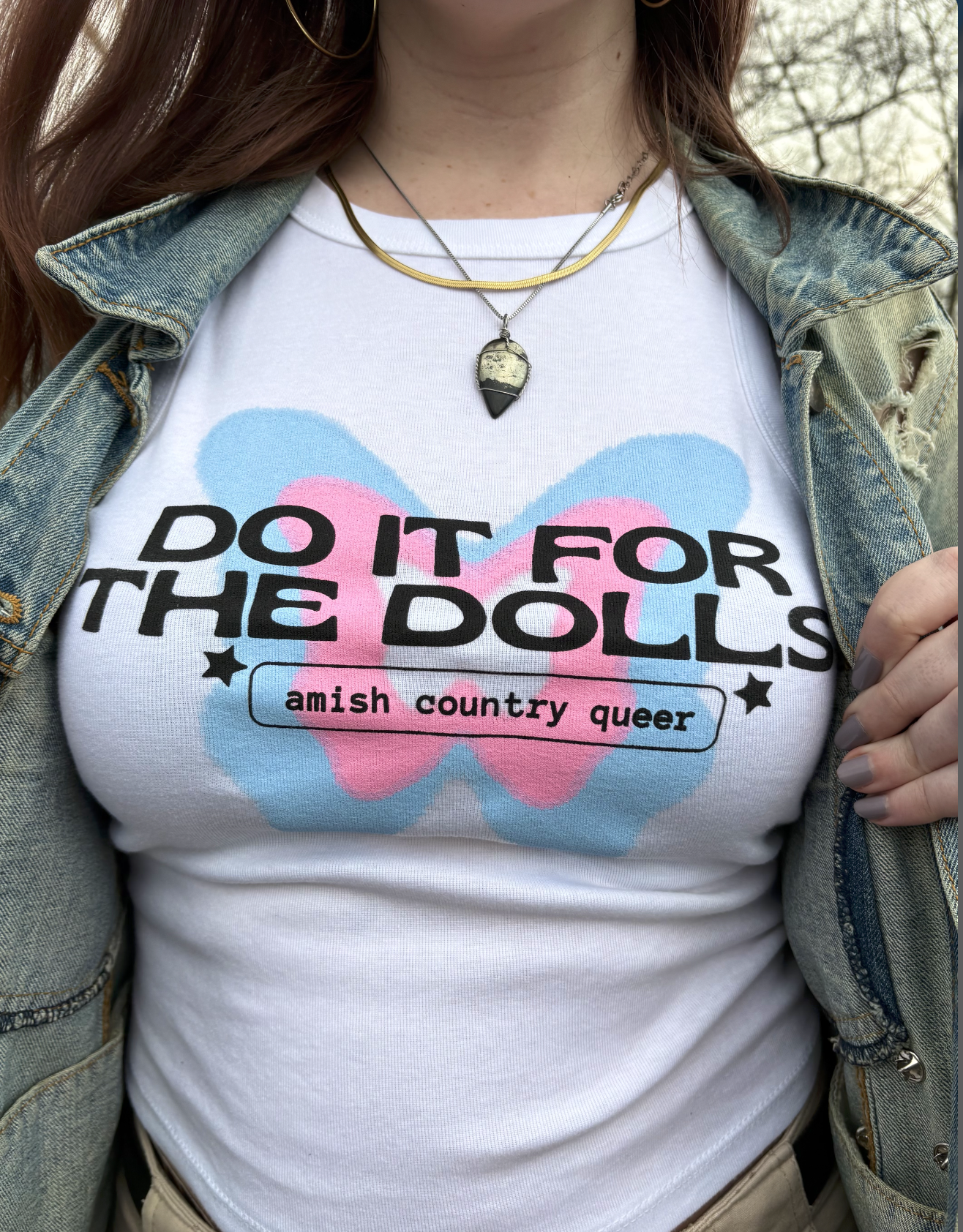 DO IT FOR THE DOLLS baby tank