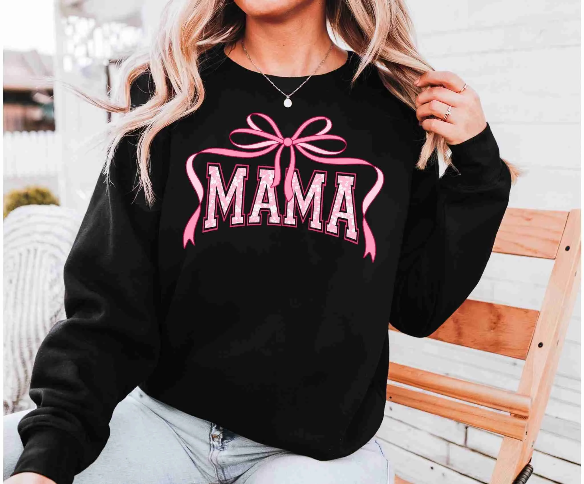 Coquette Pink Mama Sweater