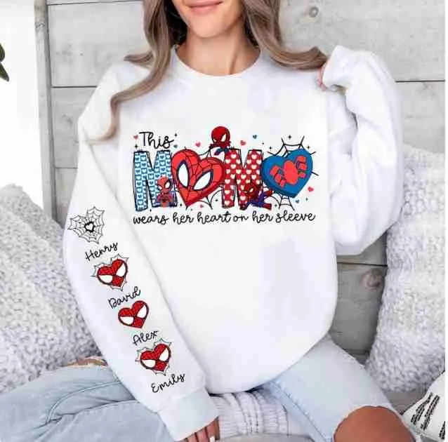 Her Heart on Her Sleeve Sweater