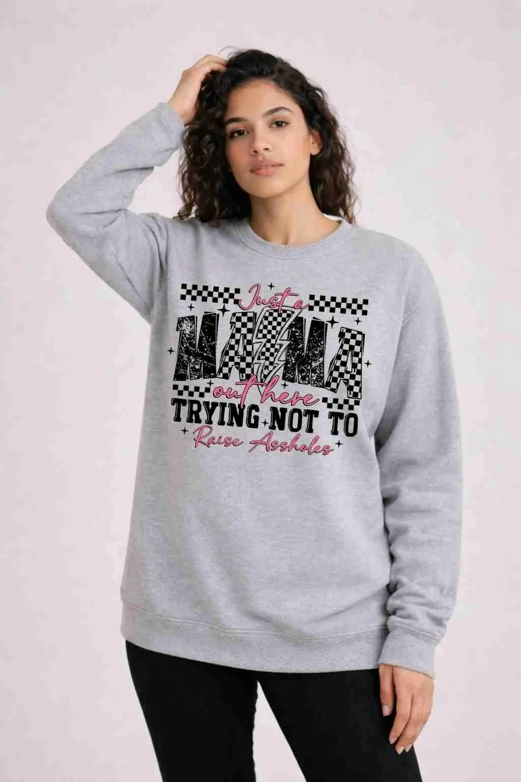 Just A Mom Out Here Sweater