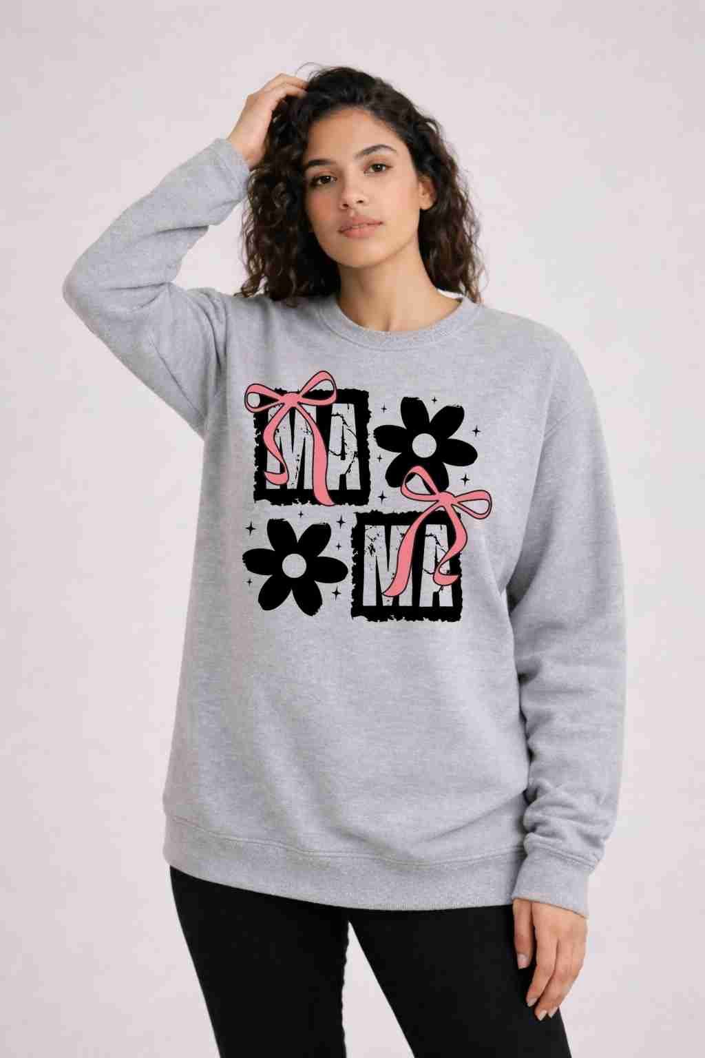 Mama Coquette Bow Sweater