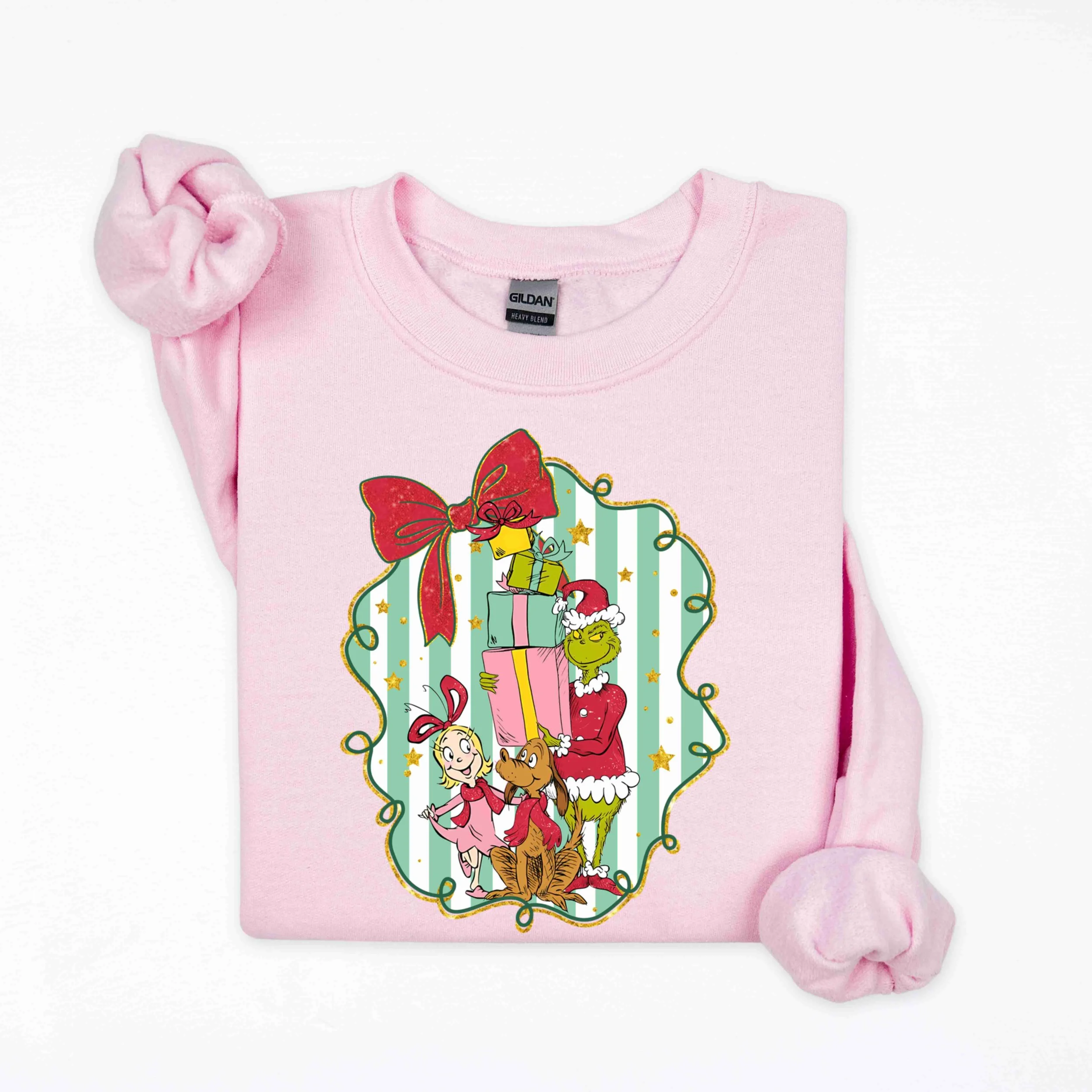GrinchRetro Christmas Sweater