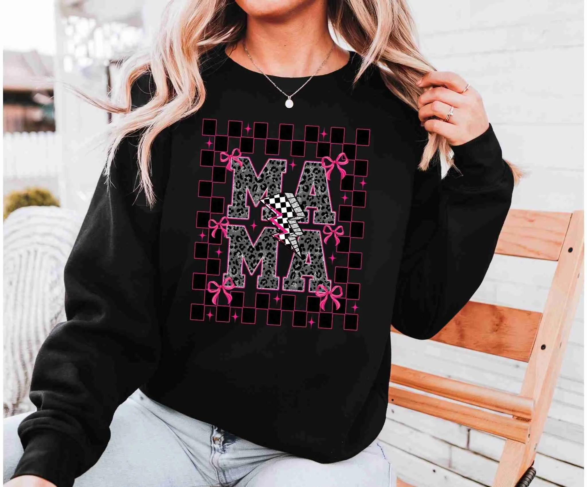 Checkered Pink Mama PNG-Sweater.jpg.jpg